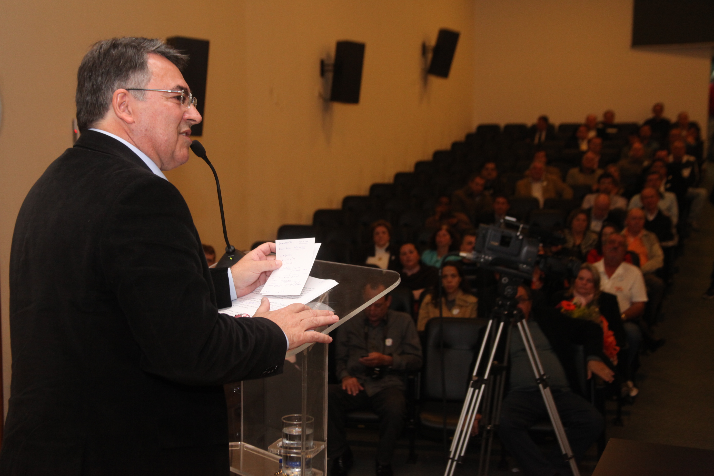 Ato Solene em comemoração à quinquagésima terceira edição dos Jogos Abertos de Santa Catarina e Lançamento oficial dos 53ºs JASC. Foto: Fábio Queiroz