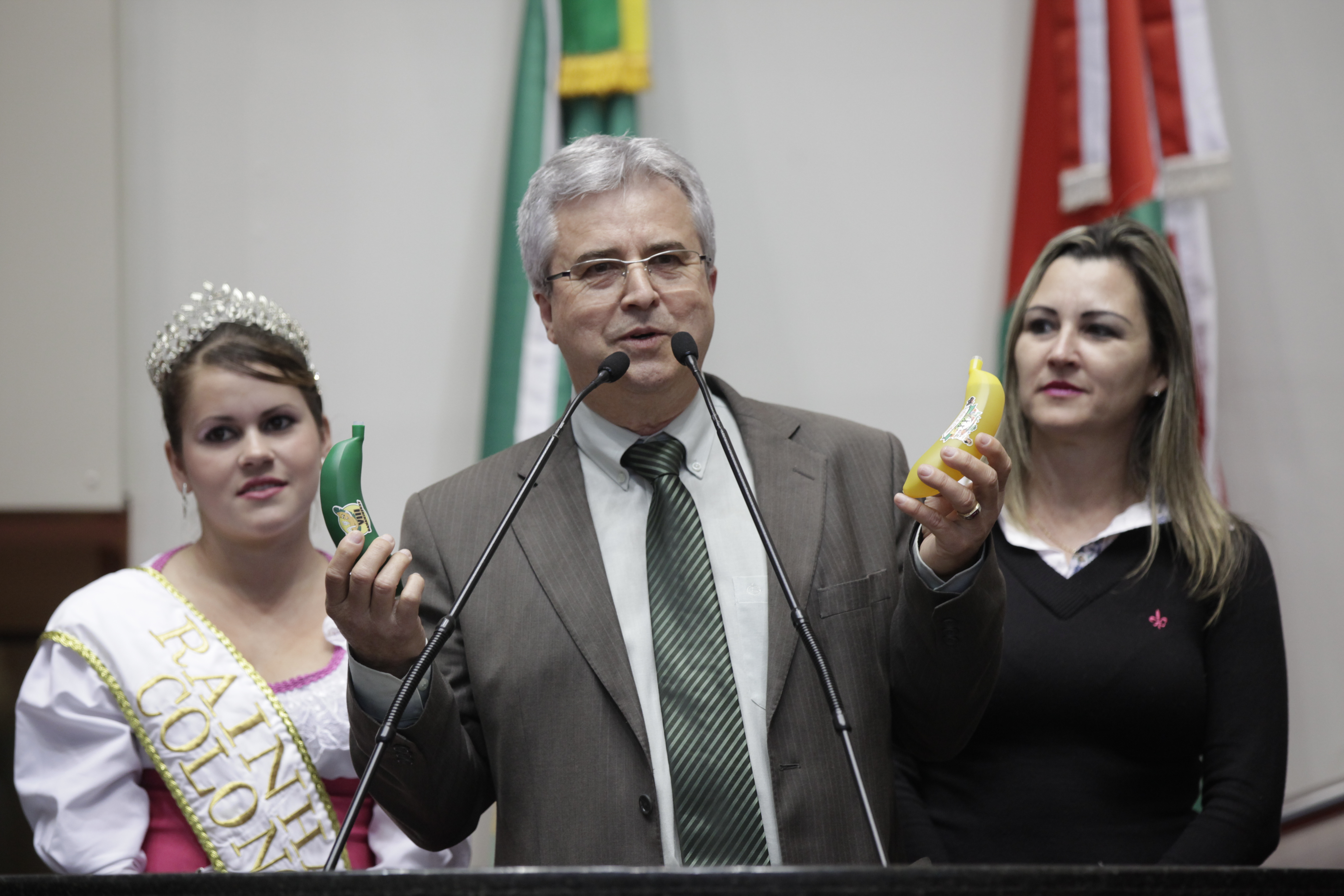 Lançamento da Festa do Colono e Banana Fest - Garuva/SC. Foto: Carlos Kilian