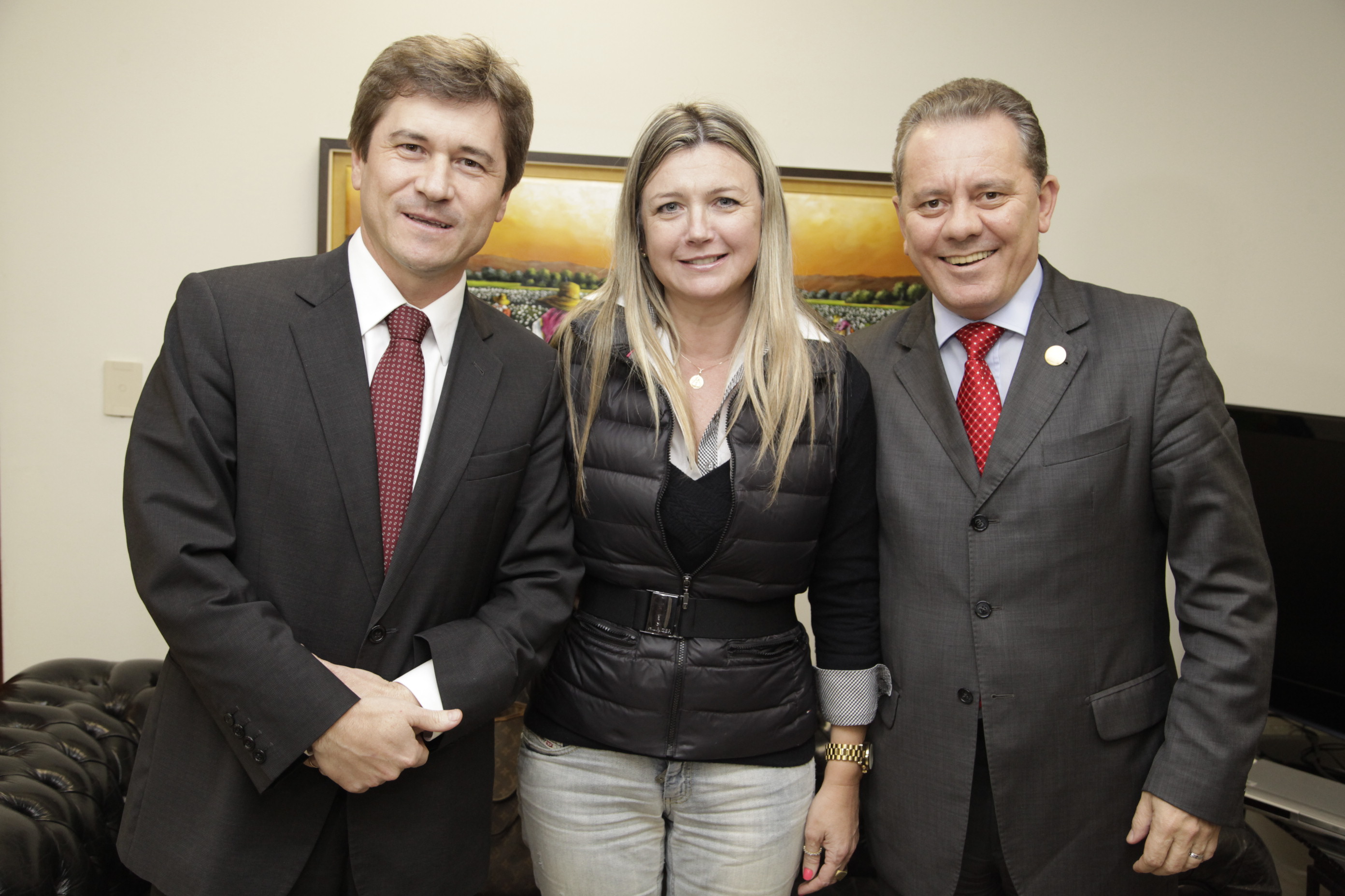Reunião  com a presidente da FCEE, Rose Bartucheski. Foto: Carlos Kilian