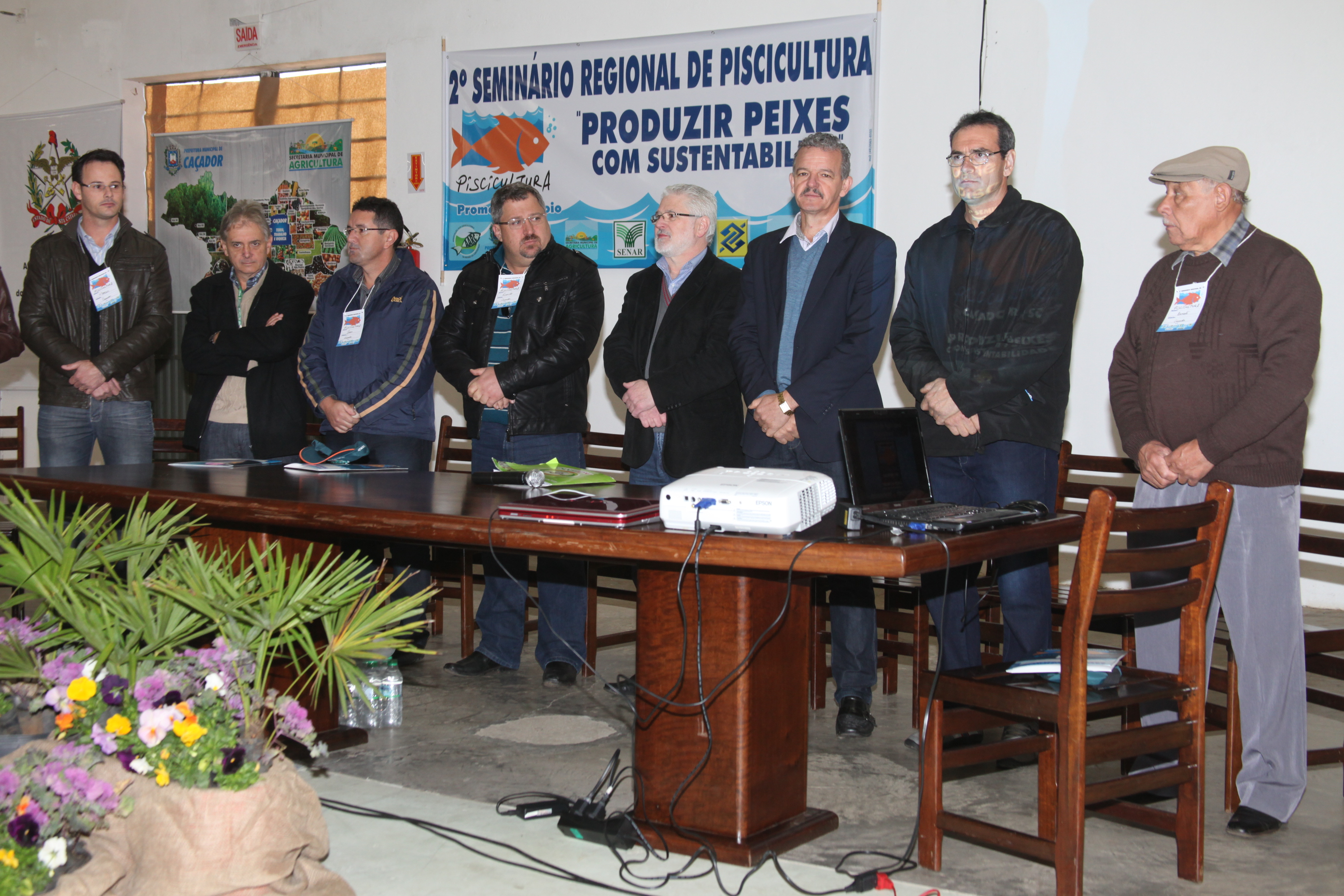 Segundo Seminário Regional de Piscicultura. Foto: Fábio Queiroz