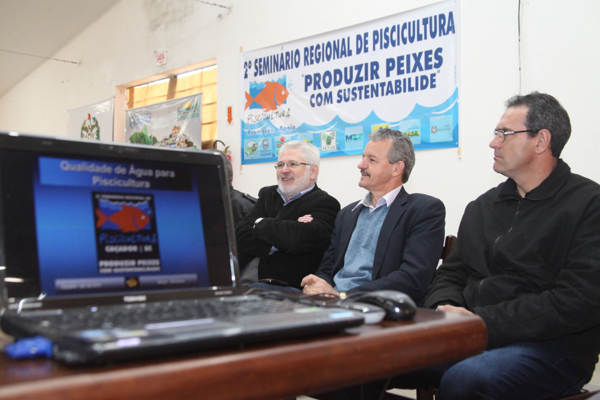 Seminário de Piscicultura em Caçador debate produção com sustentabilidade