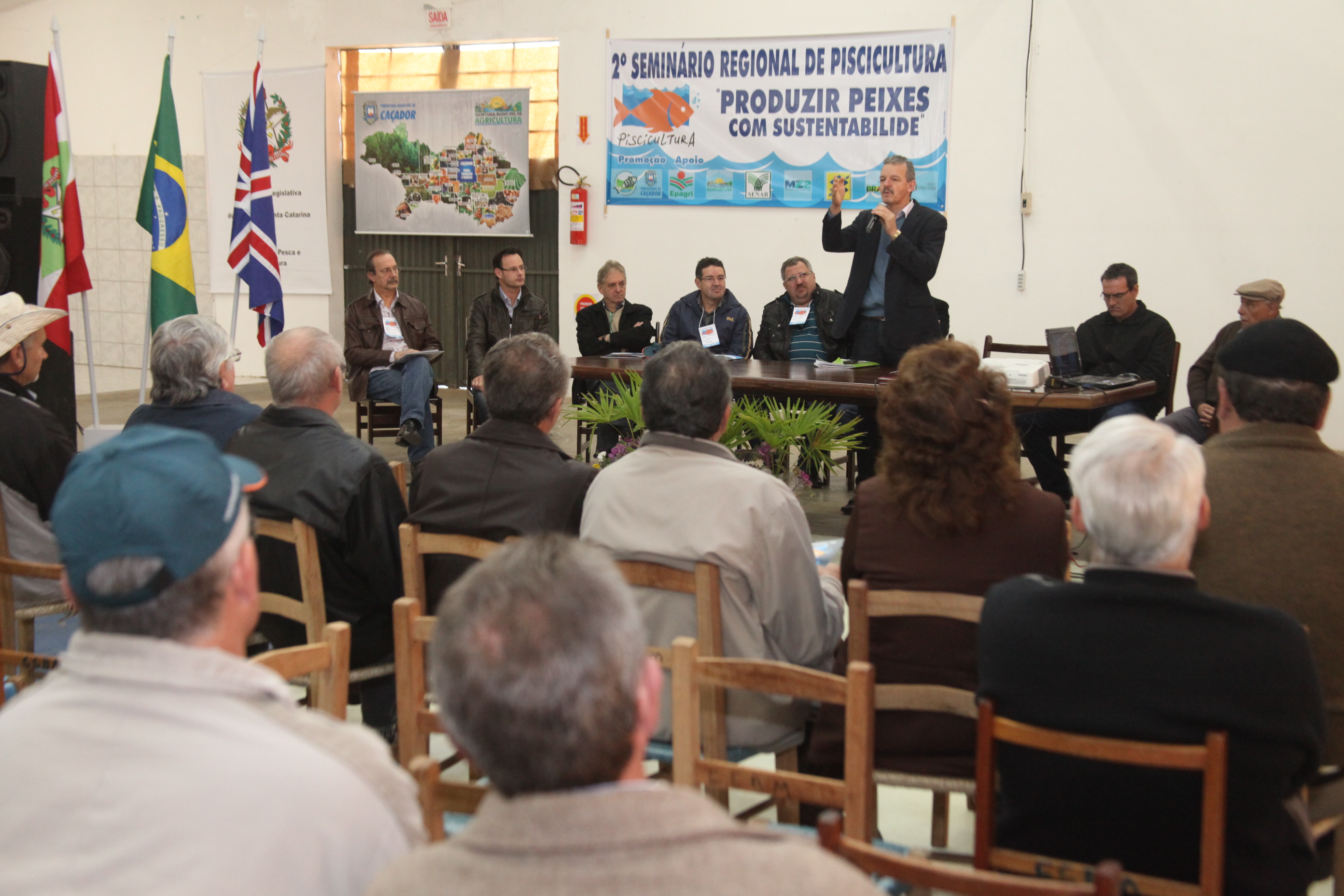 Segundo Seminário Regional de Piscicultura. Foto: Fábio Queiroz