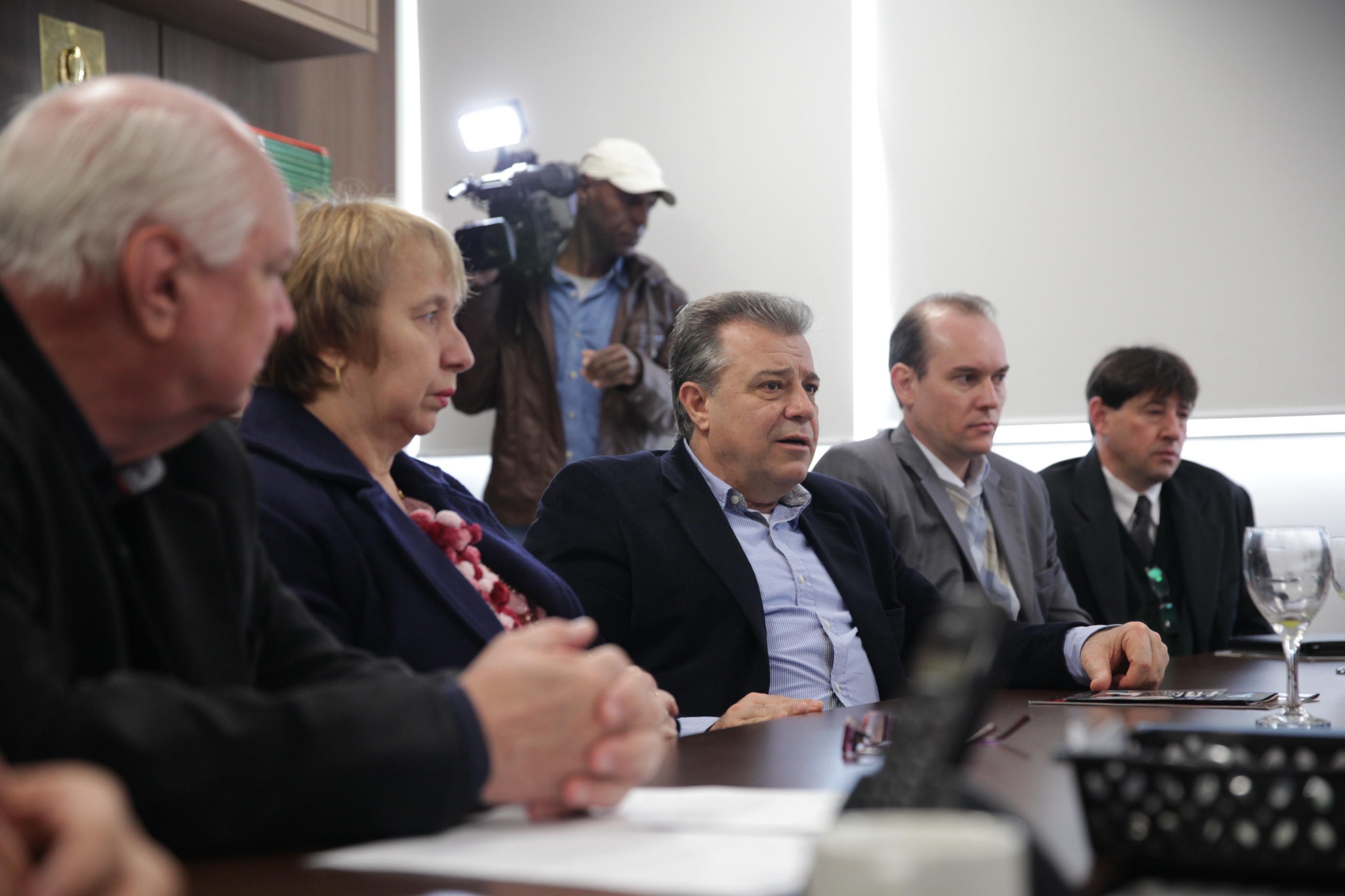 Reunião com a secretária estadual da Saúde - Foto: Lucas Gabriel Diniz