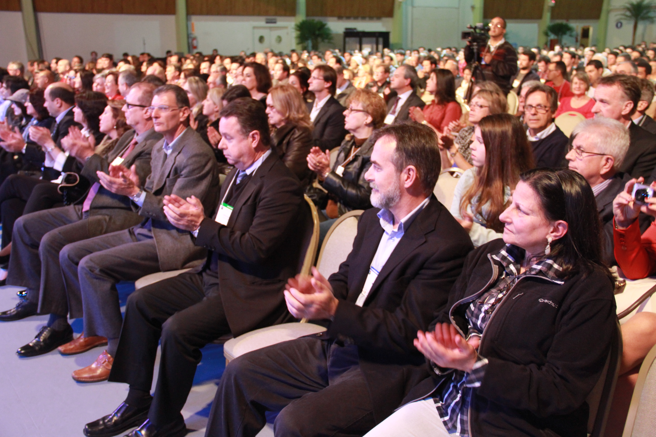 Abertura do XXXIV Congresso Brasileiro de Ciência do Solo. Fotos: Miriam Zomer