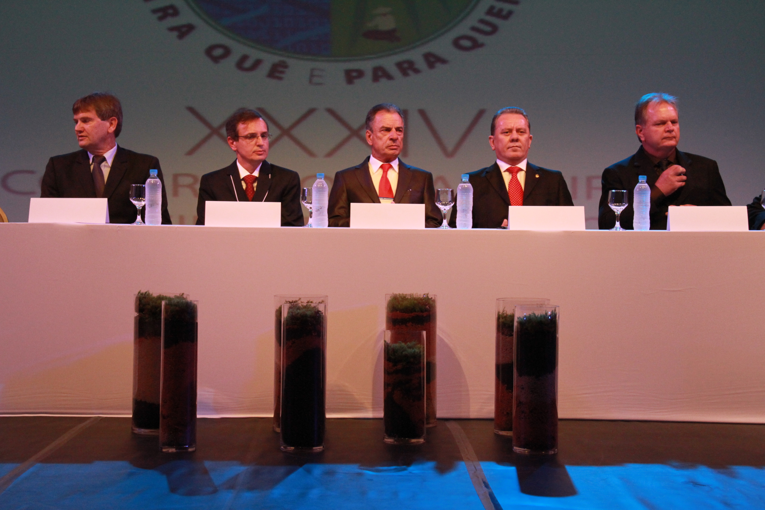 Abertura do XXXIV Congresso Brasileiro de Ciência do Solo. Fotos: Miriam Zomer