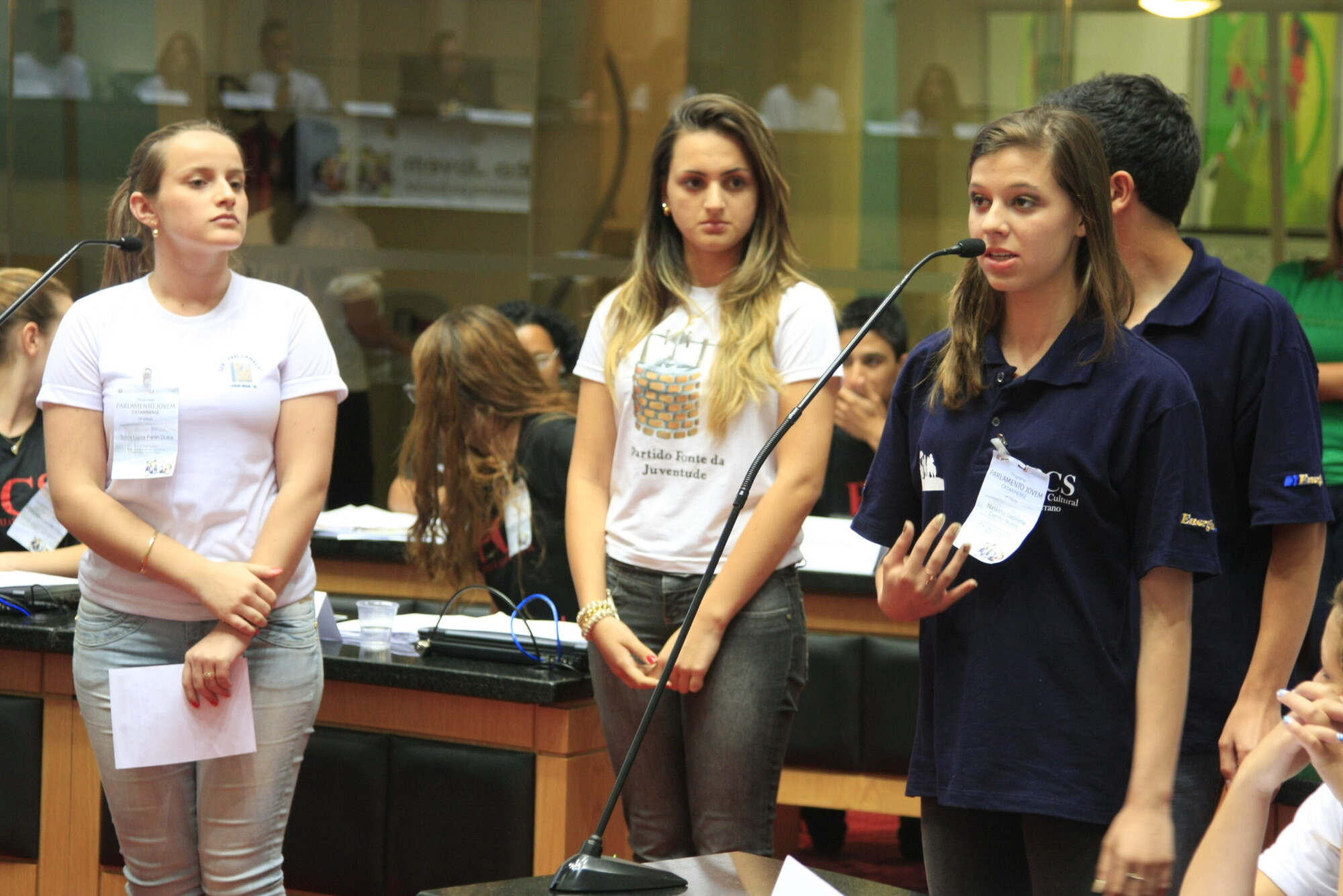 Parlamentares jovens votam proposições nesta quinta