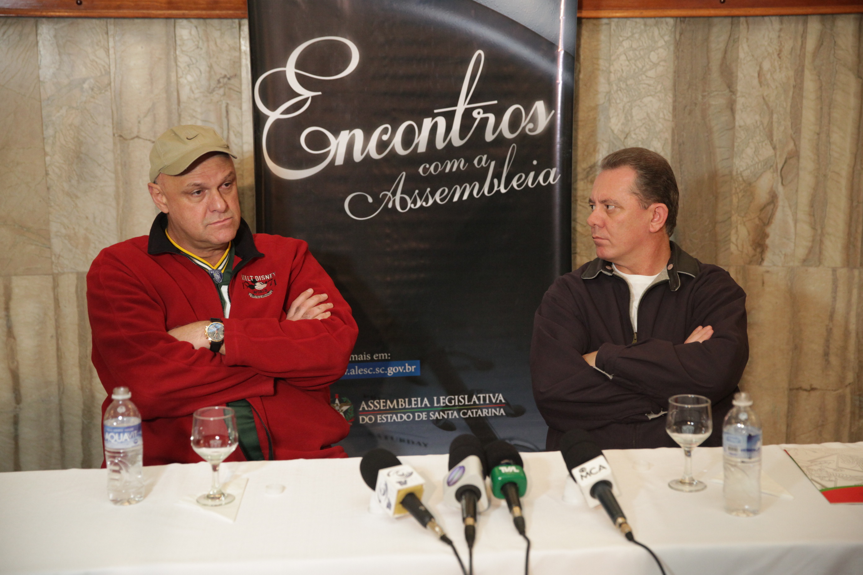 Encontros com a Assembleia - Balneário Camboriú - Coletiva com Oscar Schmidt - Foto: Lucas Gabriel Diniz