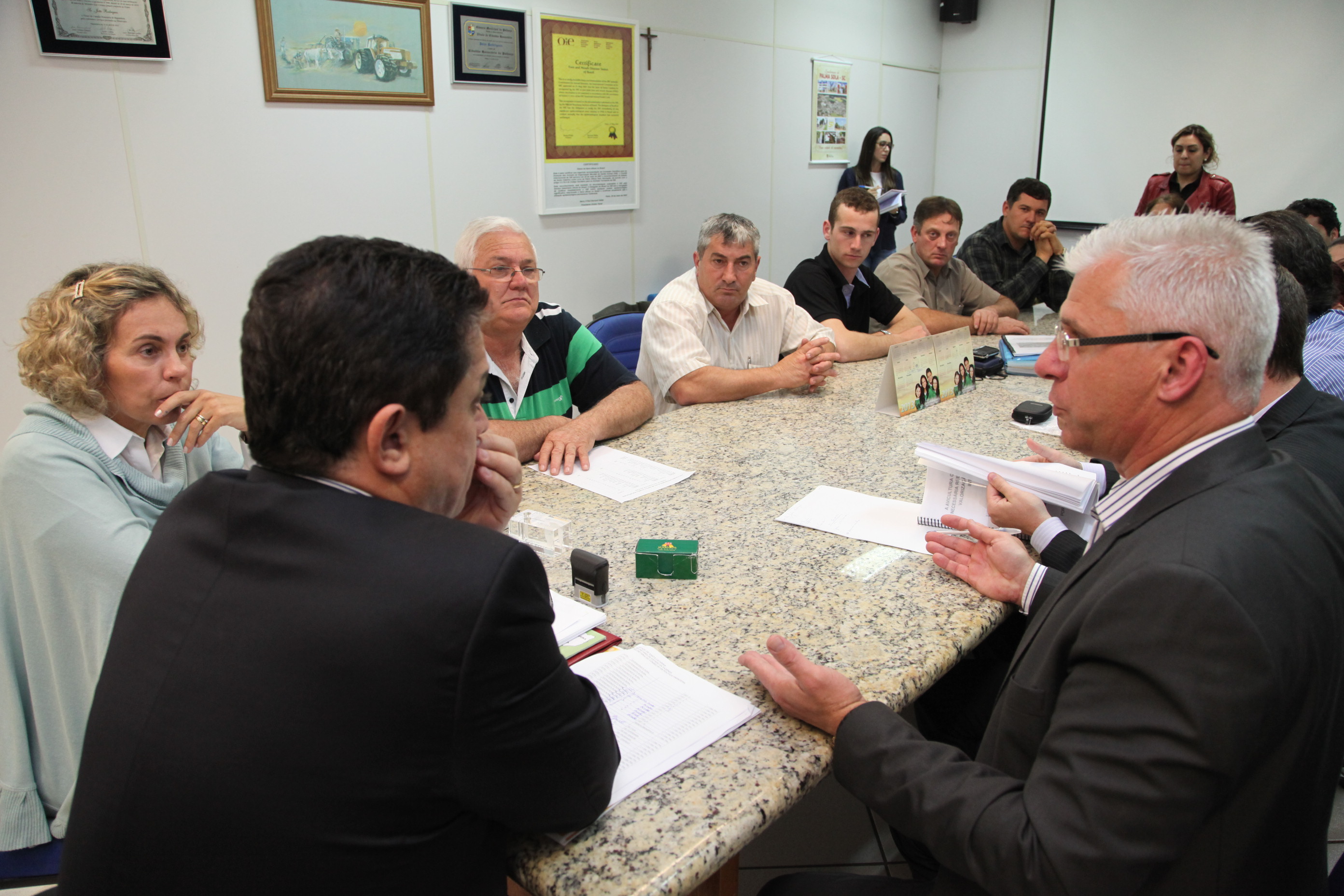 Reunião do Avicultores do Sul do Estado com Secretário de Agricultura