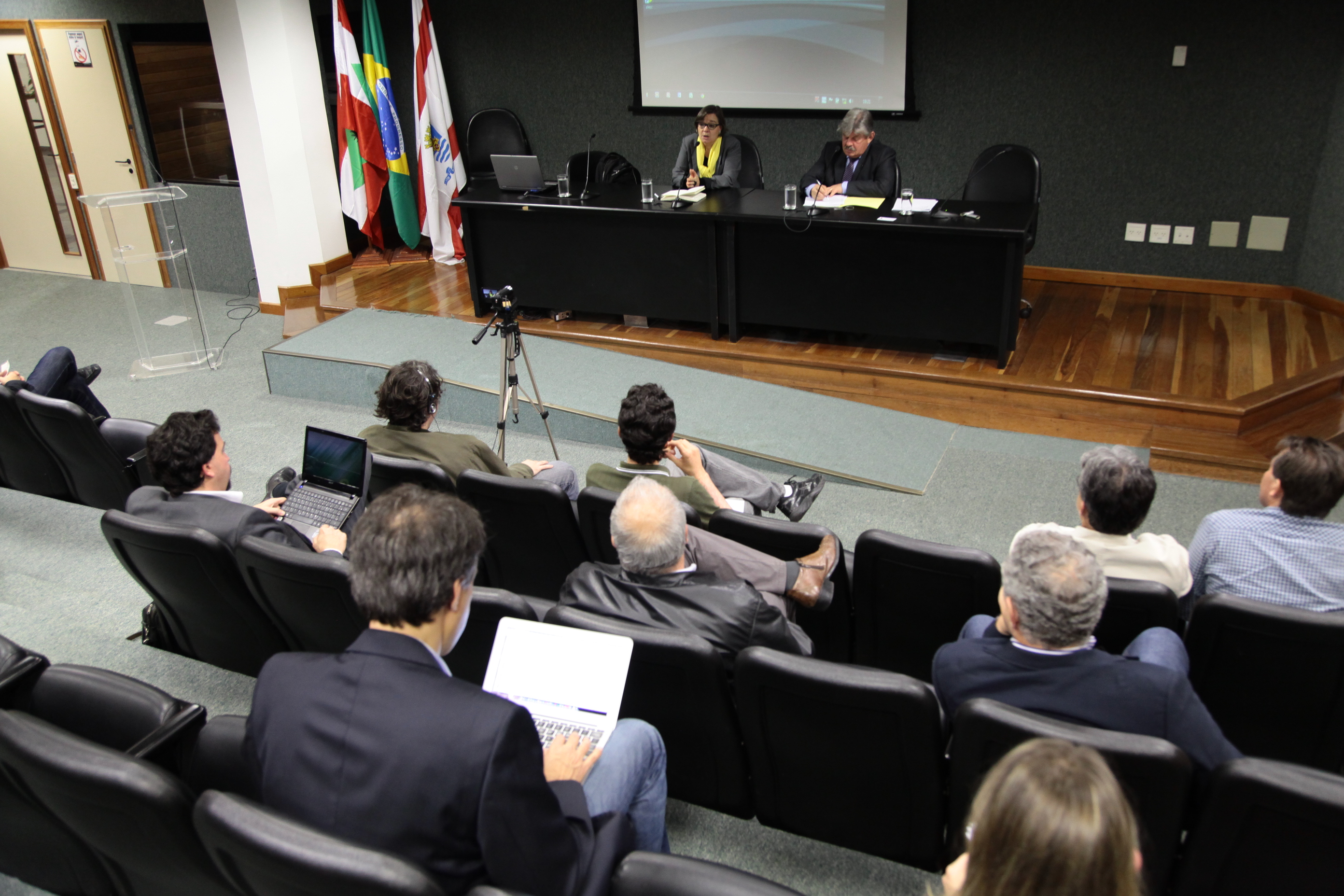 Reunião Ordinária da Comissão de Transportes e Desenvolvimento Urbano, com a presença da palestrante Espanhola Professora Maria Carme Miralles Guasch. Foto: Miriam Zomer