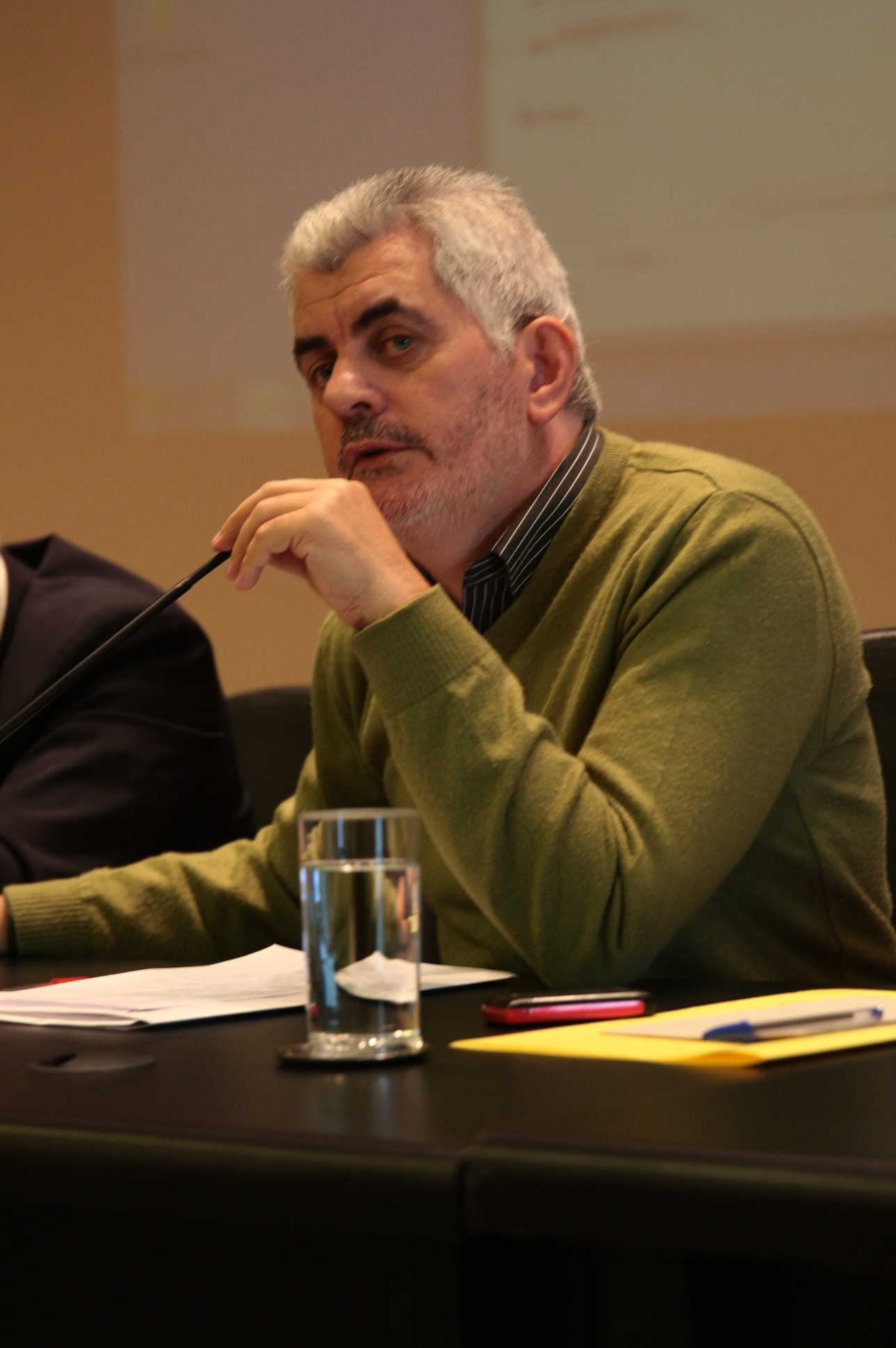 Jucélio Paladini - Representante dos Funcionários da Casan - Foto: Juliana Stadnik