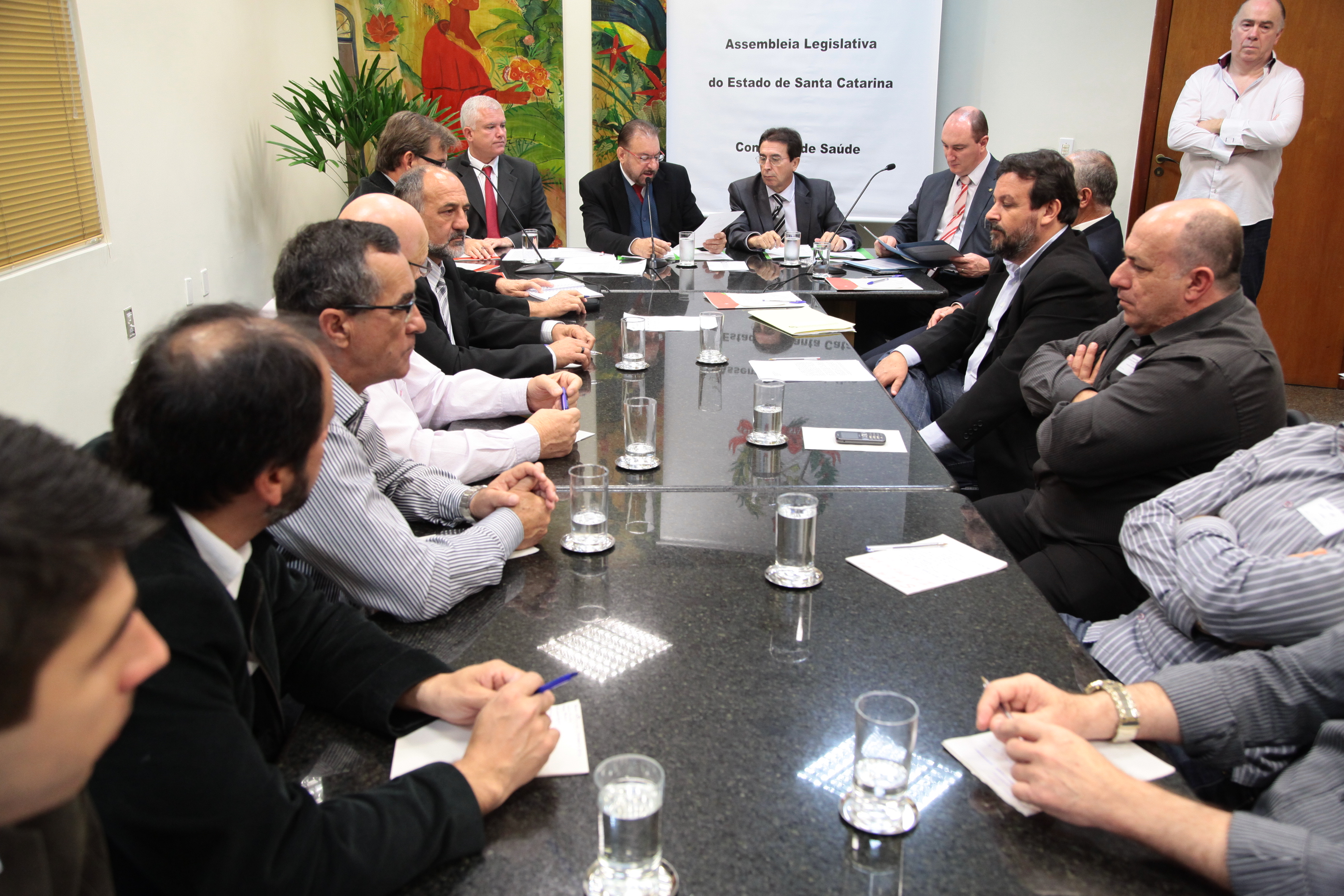 Reunião da Comissão de Saúde. Foto: Miriam Zomer