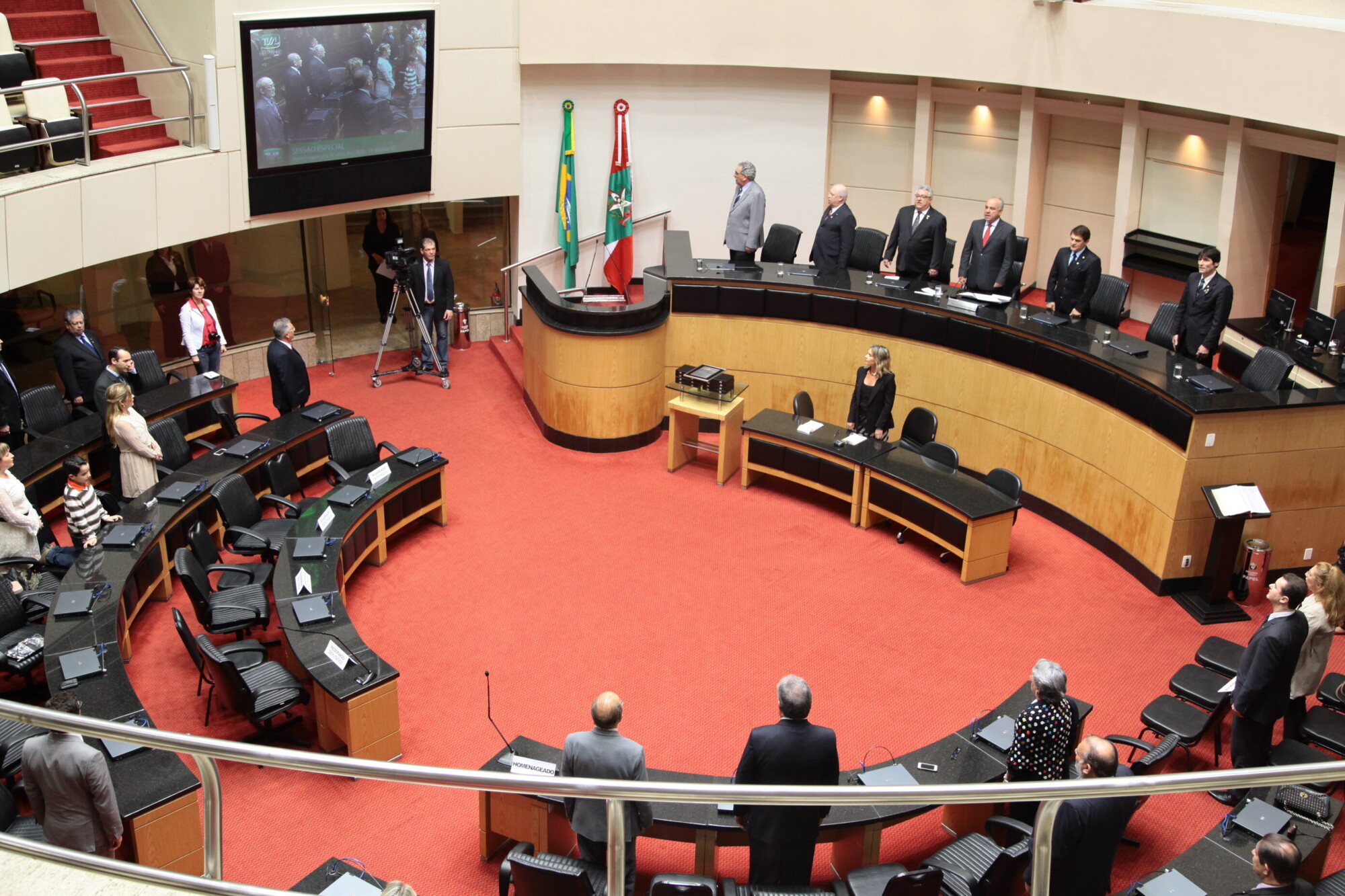 Parlamento comemora 40 anos do Creci-SC com sessão especial