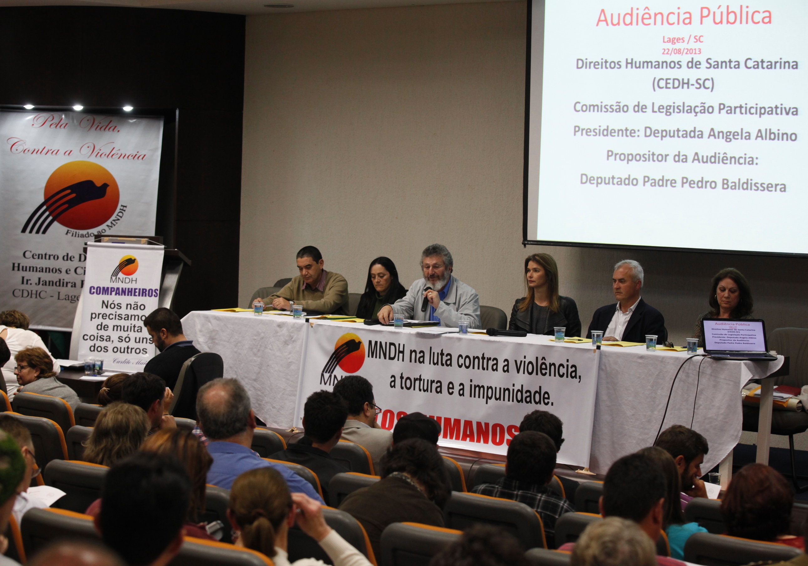 Audiencia Publica   Comissao de Legislacao Participativa   Direitos Humanos de Santa Catarina