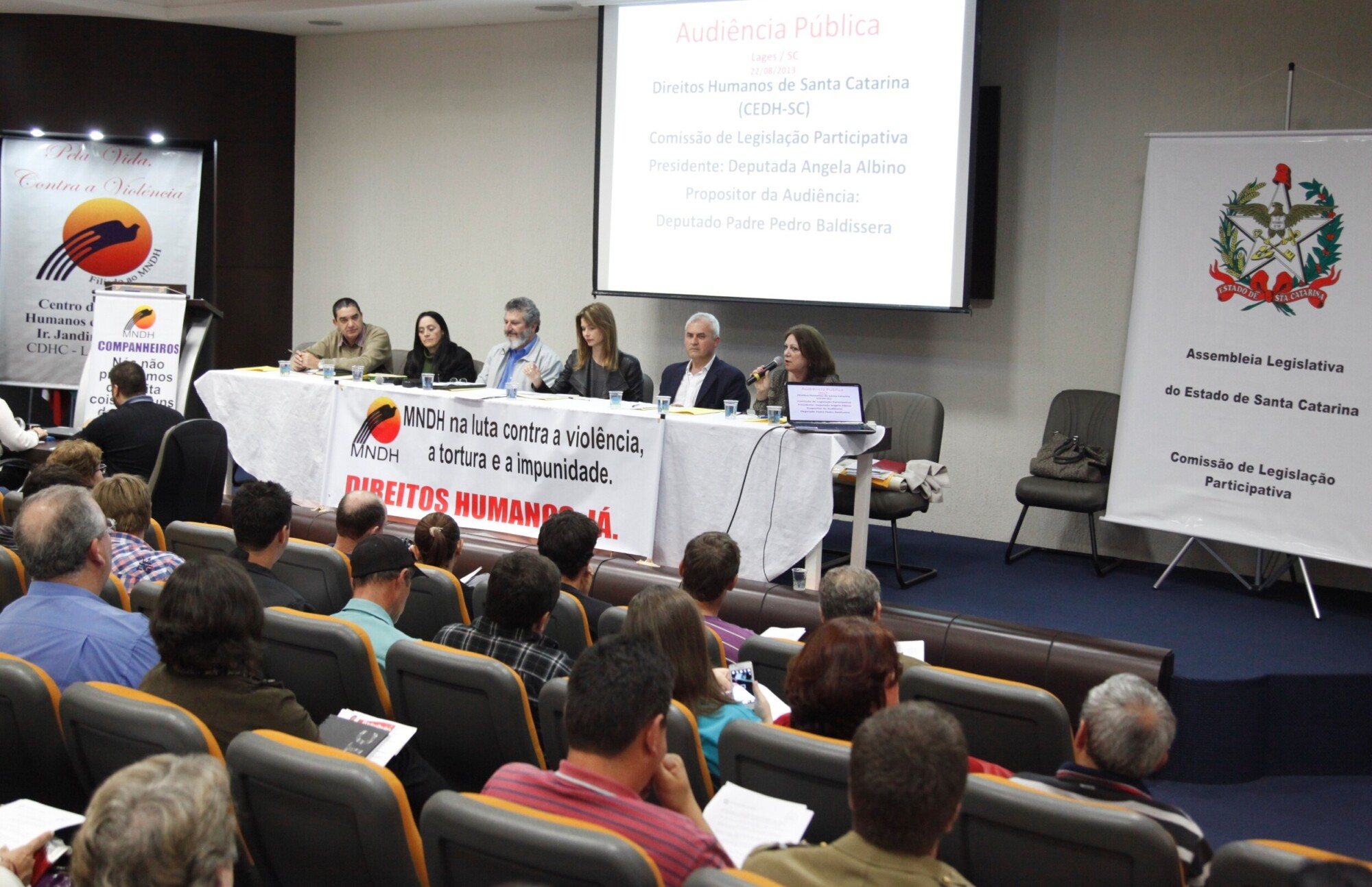 Lages debate anteprojeto que cria Conselho Estadual dos Direitos Humanos em SC