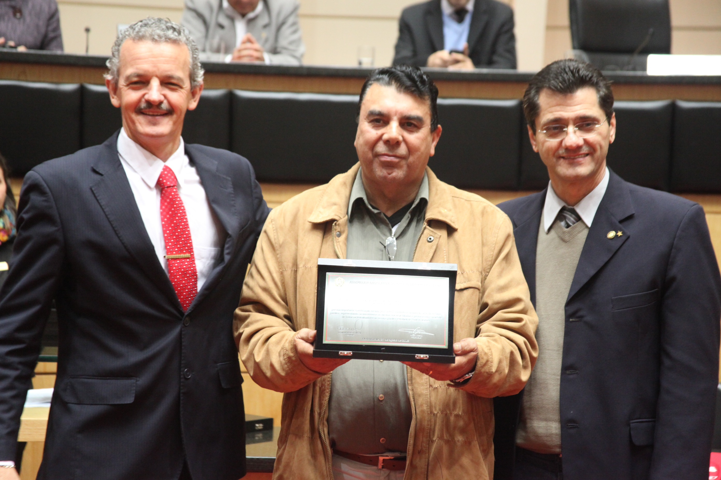 Homenagem aos 30 anos de fundação da CUT nacional. Foto: Fábio Queiroz