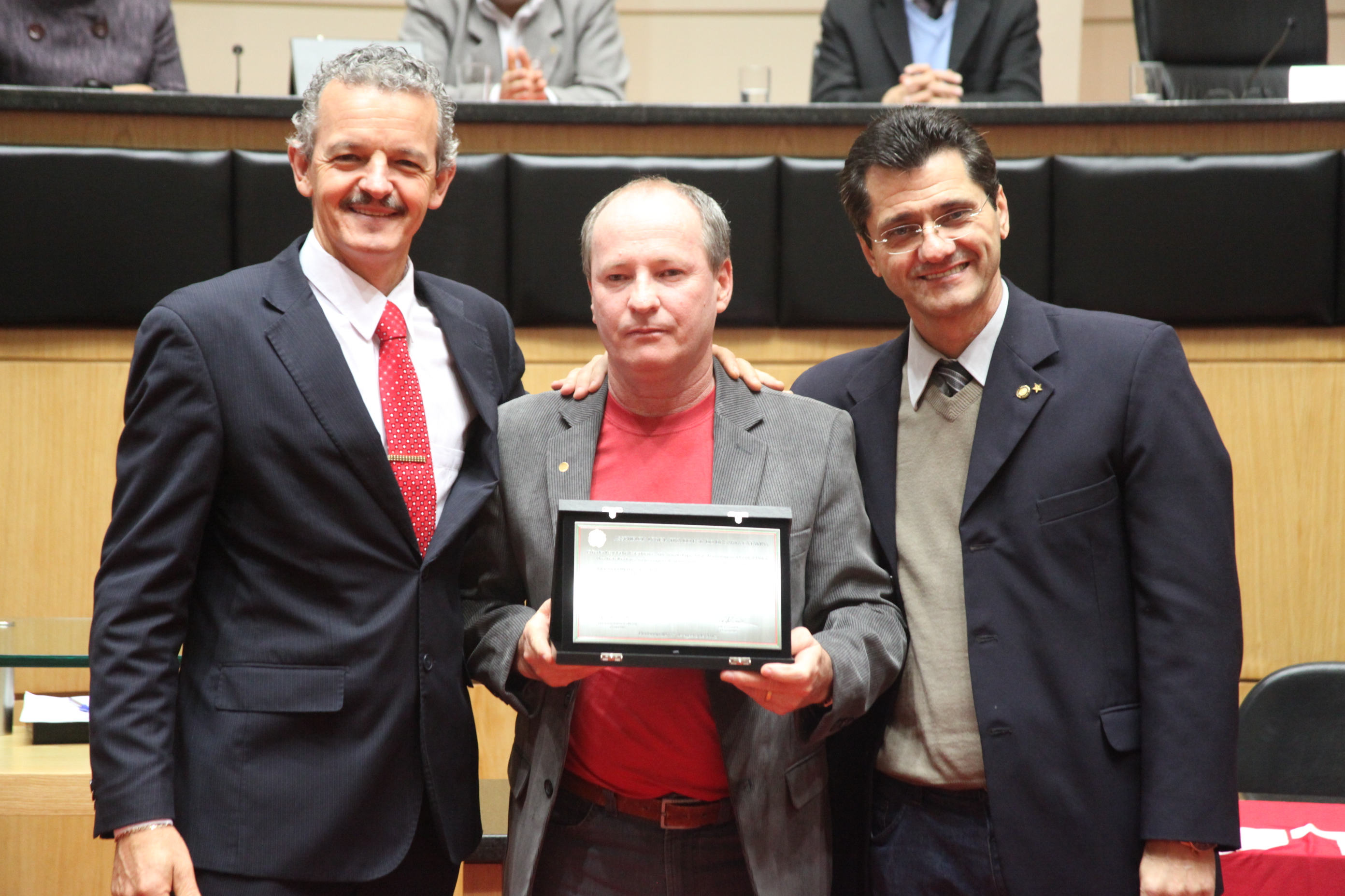 Homenagem aos 30 anos de fundação da CUT nacional. Foto: Fábio Queiroz