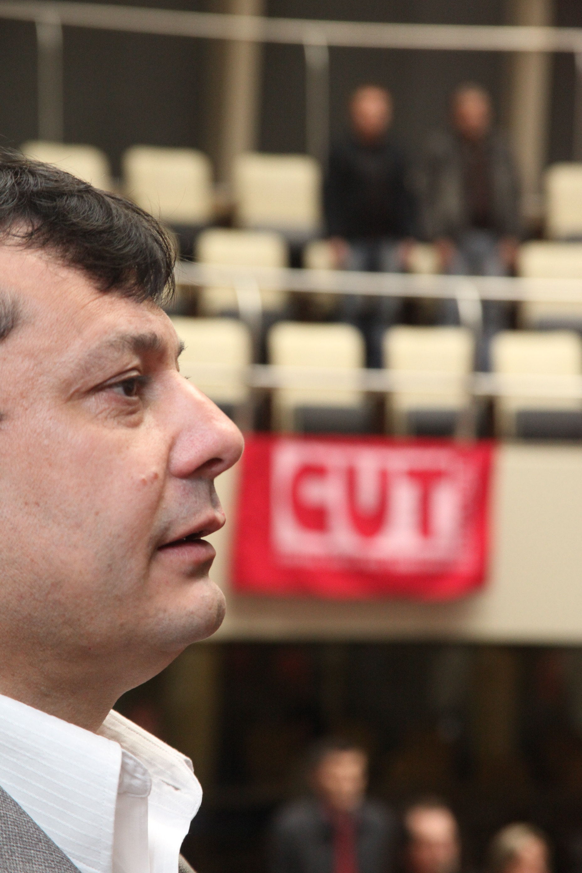 Homenagem aos 30 anos de fundação da CUT nacional. Foto: Fábio Queiroz