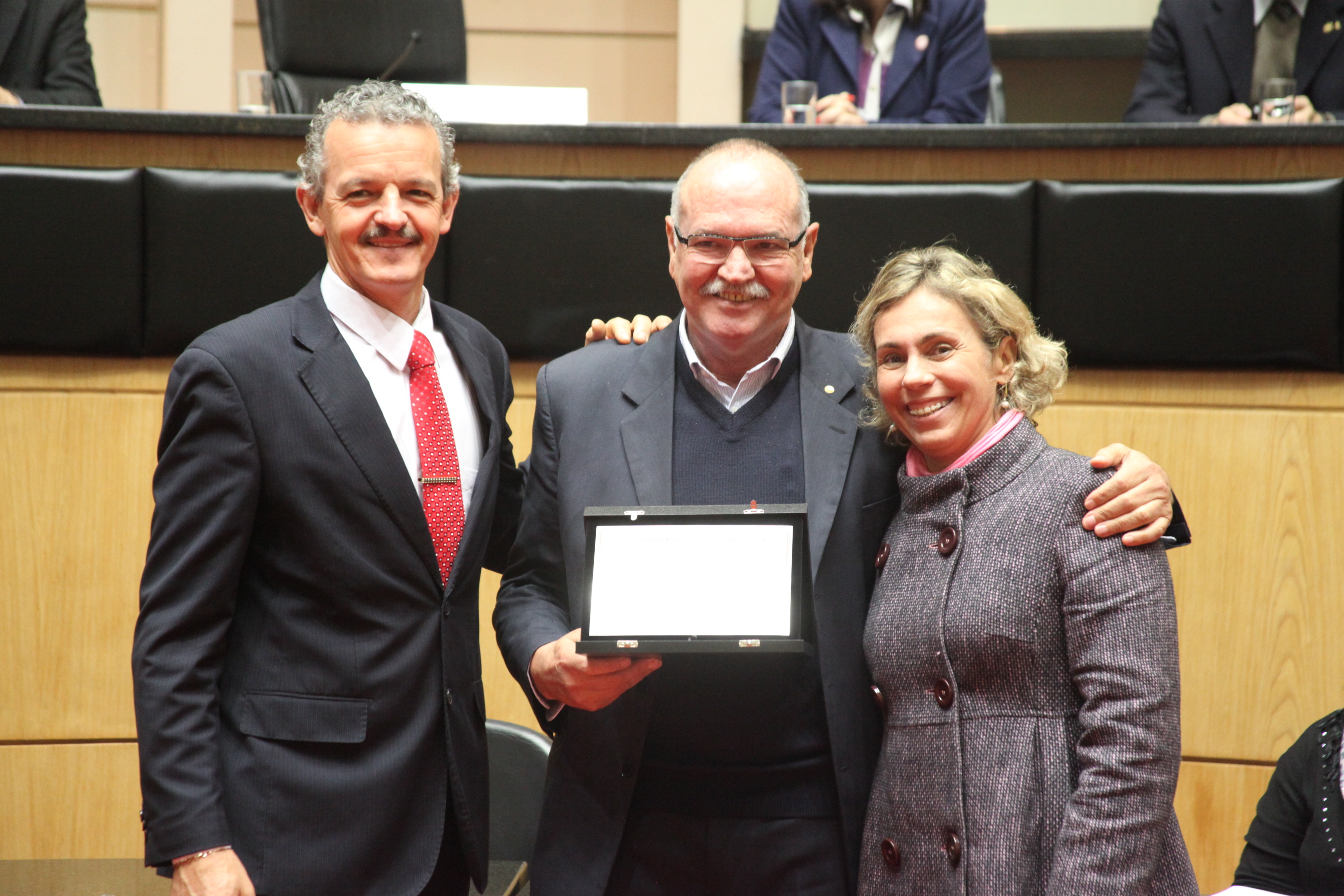 Homenagem aos 30 anos de fundação da CUT nacional. Foto: Fábio Queiroz