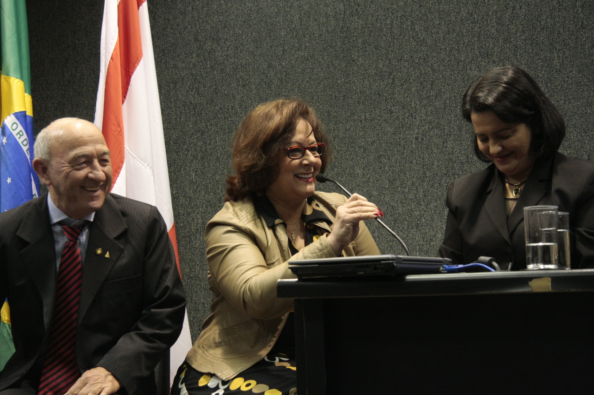 Ato Comemorativo da Semana Estadual das Pessoas com Deficiência Intelectual e Múltipla Seminário de Sensibilização dos Servidores sobre a Alesc Inclusiva. Foto: Eduardo Guedes Oliveira