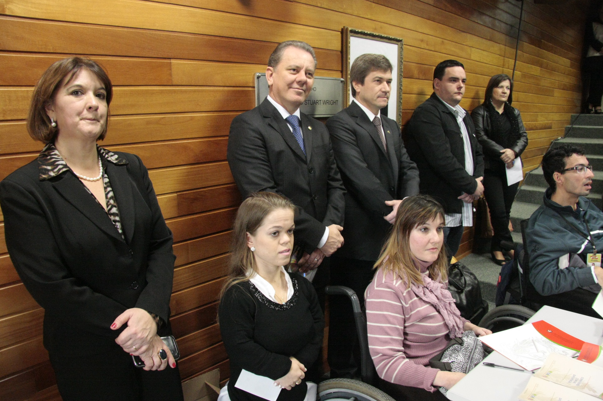 Ato Comemorativo da Semana Estadual das Pessoas com Deficiência Intelectual e Múltipla Seminário de Sensibilização dos Servidores sobre a Alesc Inclusiva. Foto: Eduardo Guedes Oliveira