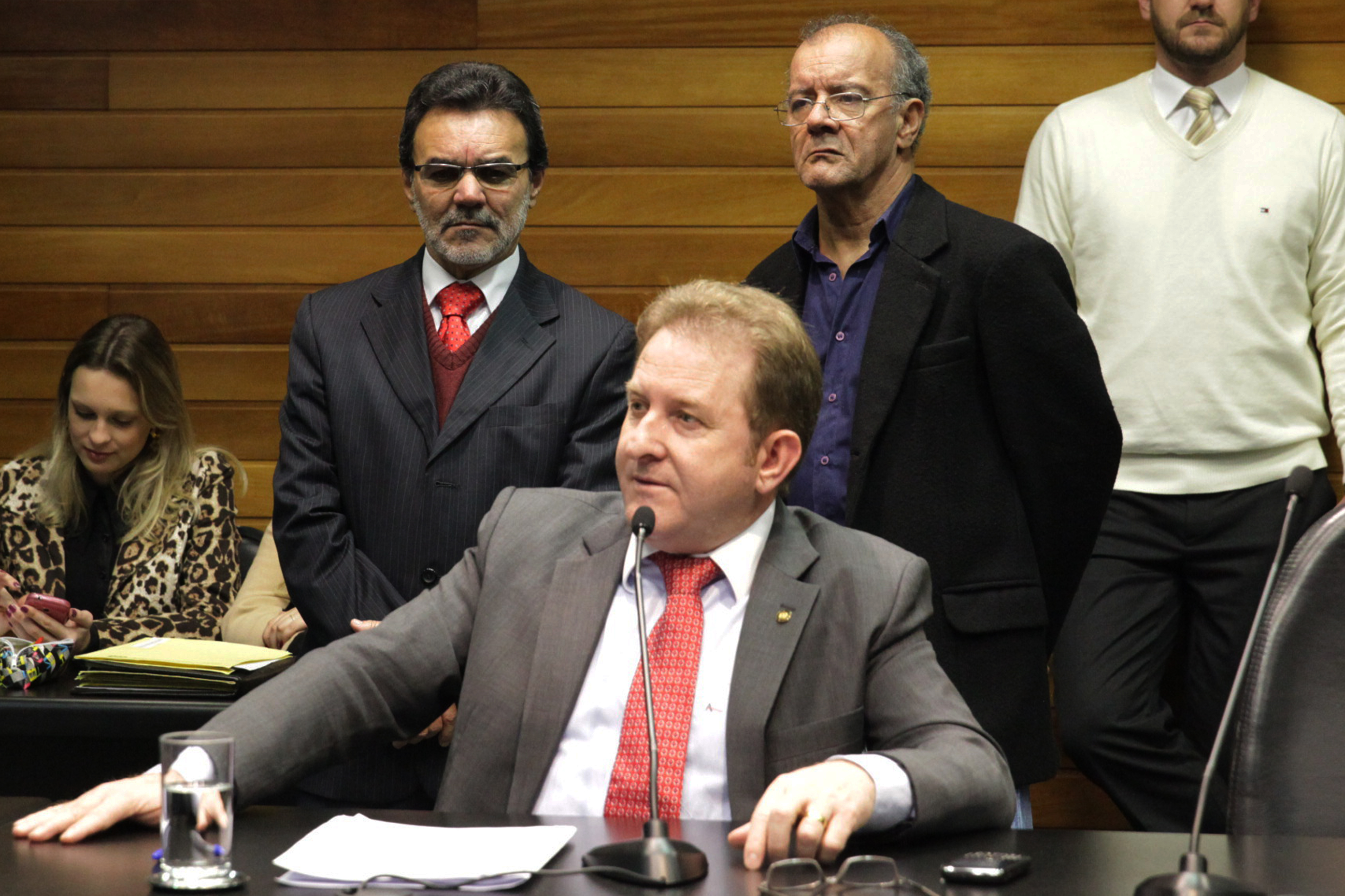 Dep. Valmir Comin. Comissão de Finanças e Tributação. Foto: Jessica Genevro
