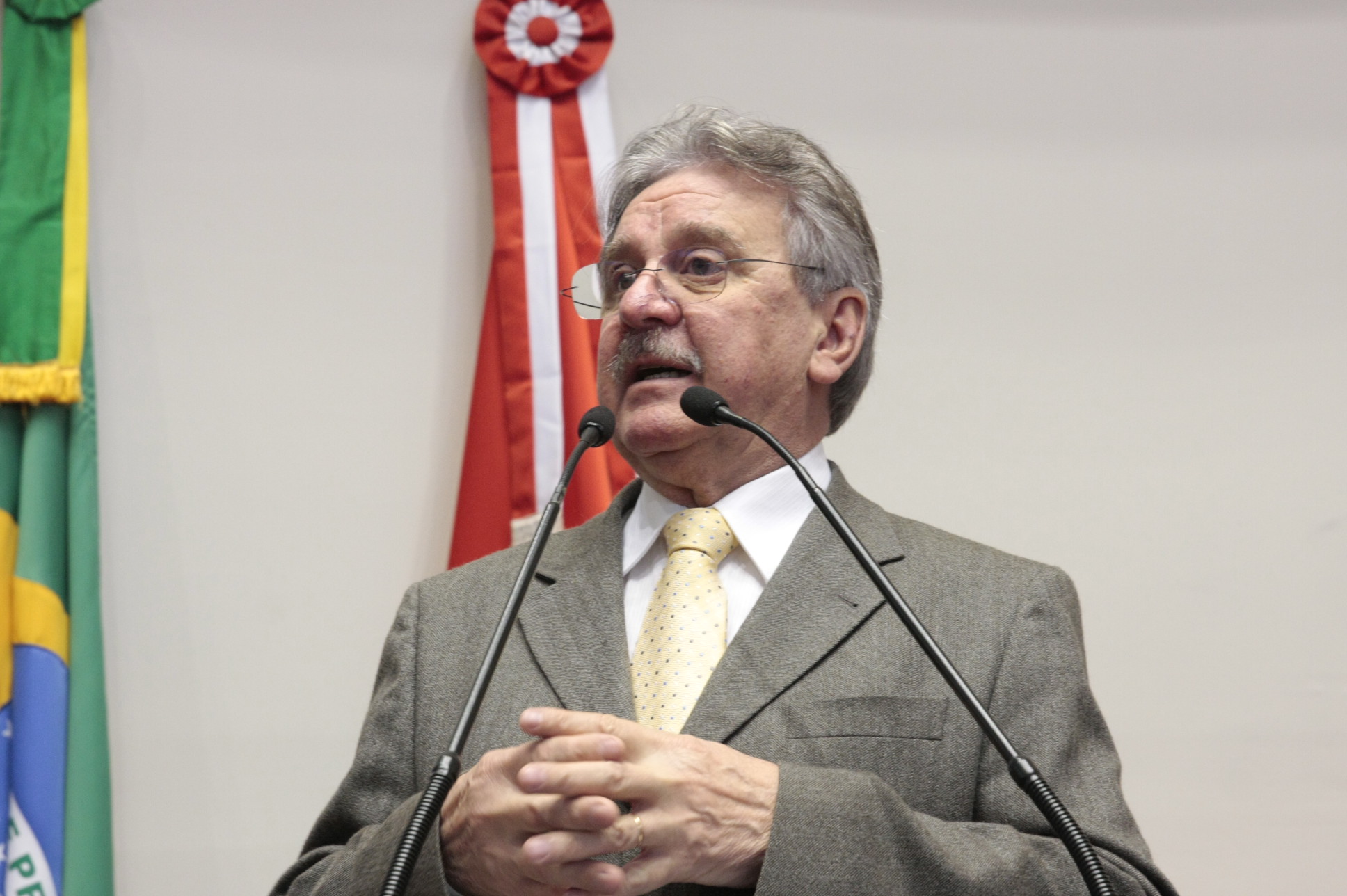 Dep. Moacir Sopelsa. Sessão Ordinária - Plenário Deputado Osni Régis. Foto: Eduardo Guedes de Oliveira.
