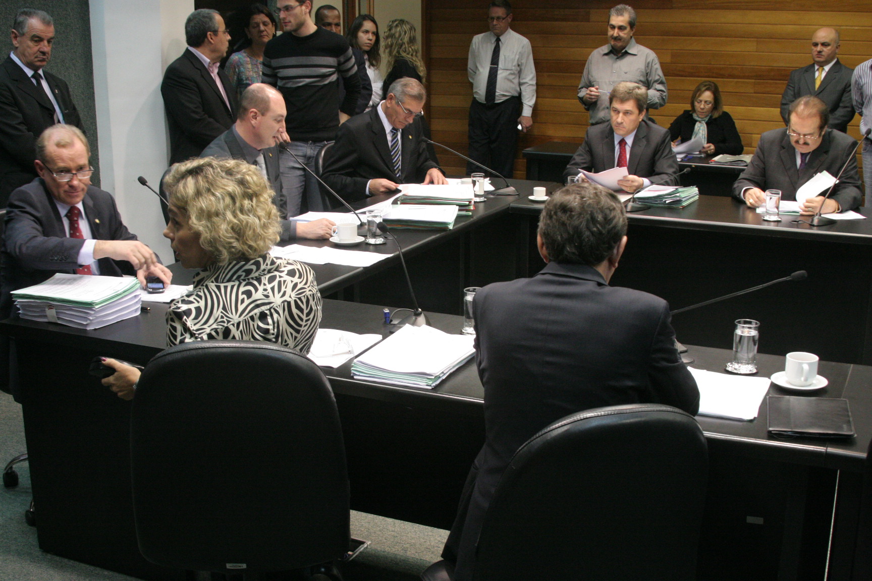 Reunião da Comissão de Constituição e Justiça. Foto: Eduardo Guedes de Oliveira