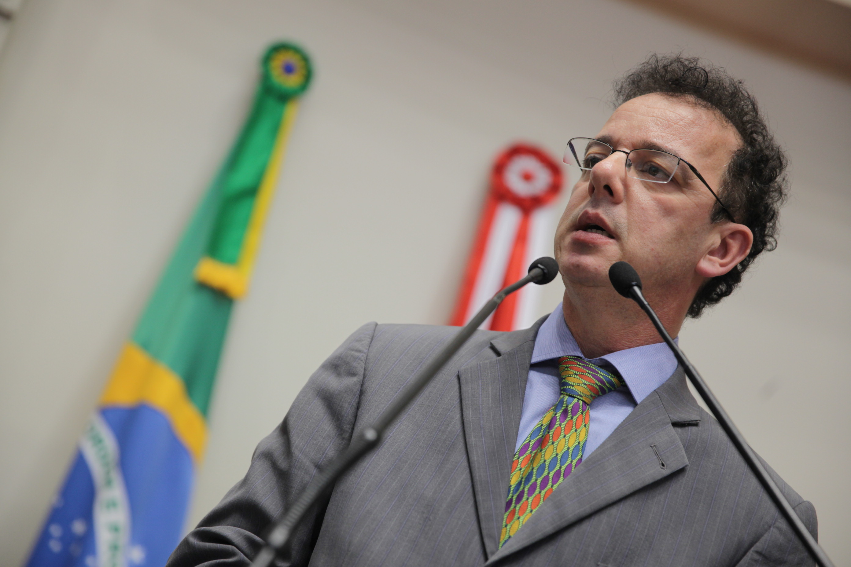 Sessão Ordinária - Plenário Osni Régis - Deputado Ismael dos Santos (PSD) - Foto: Lucas Gabriel Diniz