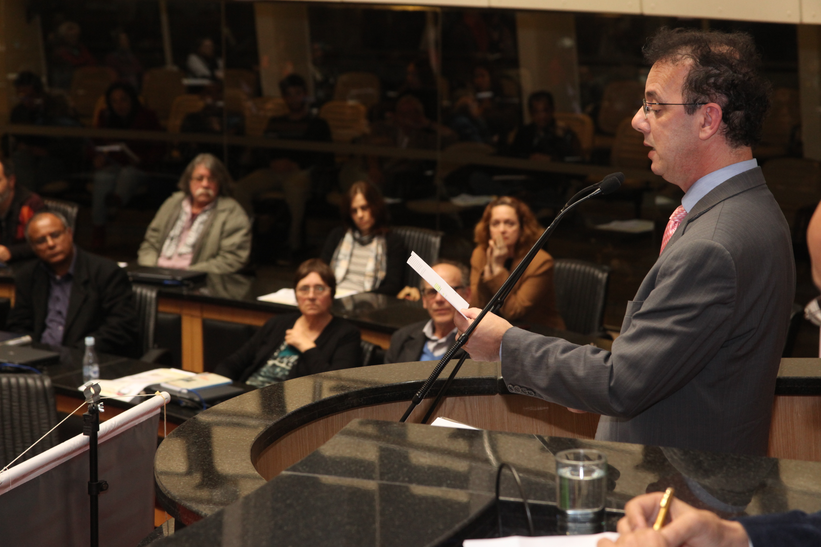 Sessão Especial em homenagem ao deputado assassinado pela ditadura militar brasileira Paulo Stuart Wright, cujo mandato foi cassado pela Assembleia Legislativa de SC. Foto: Fábio Queiroz