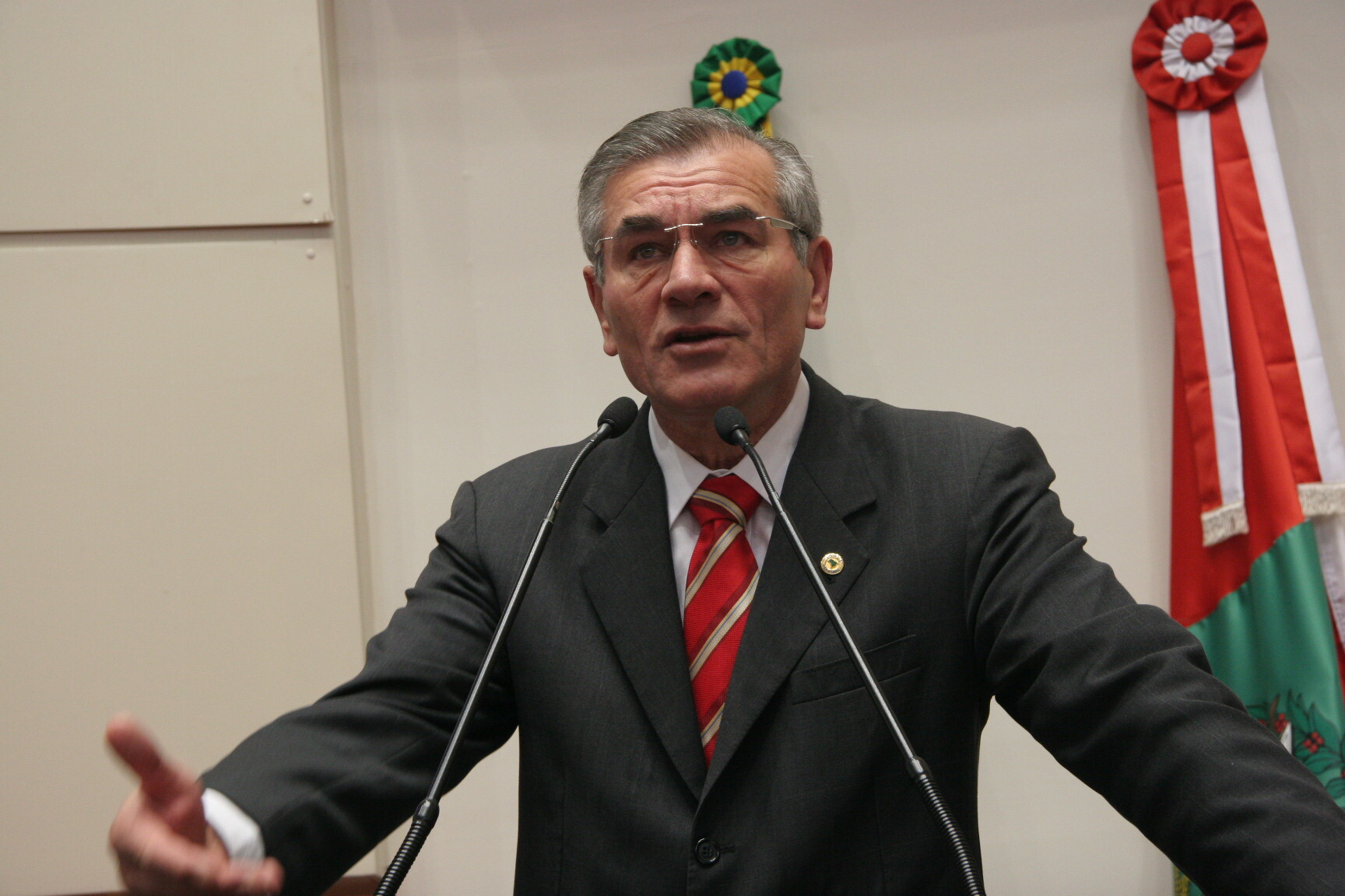Deputado Silvio Dreveck (PP). Foto: Eduardo Guedes de Oliveira / Agência AL