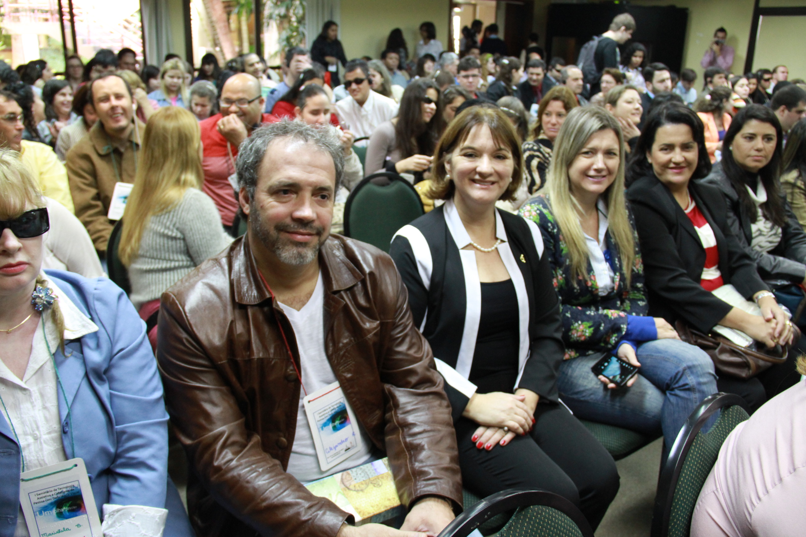 I Seminário de Tecnologia Assistida e Cidadania da Pessoa com Deficiência Visual. Foto: Miriam Zomer