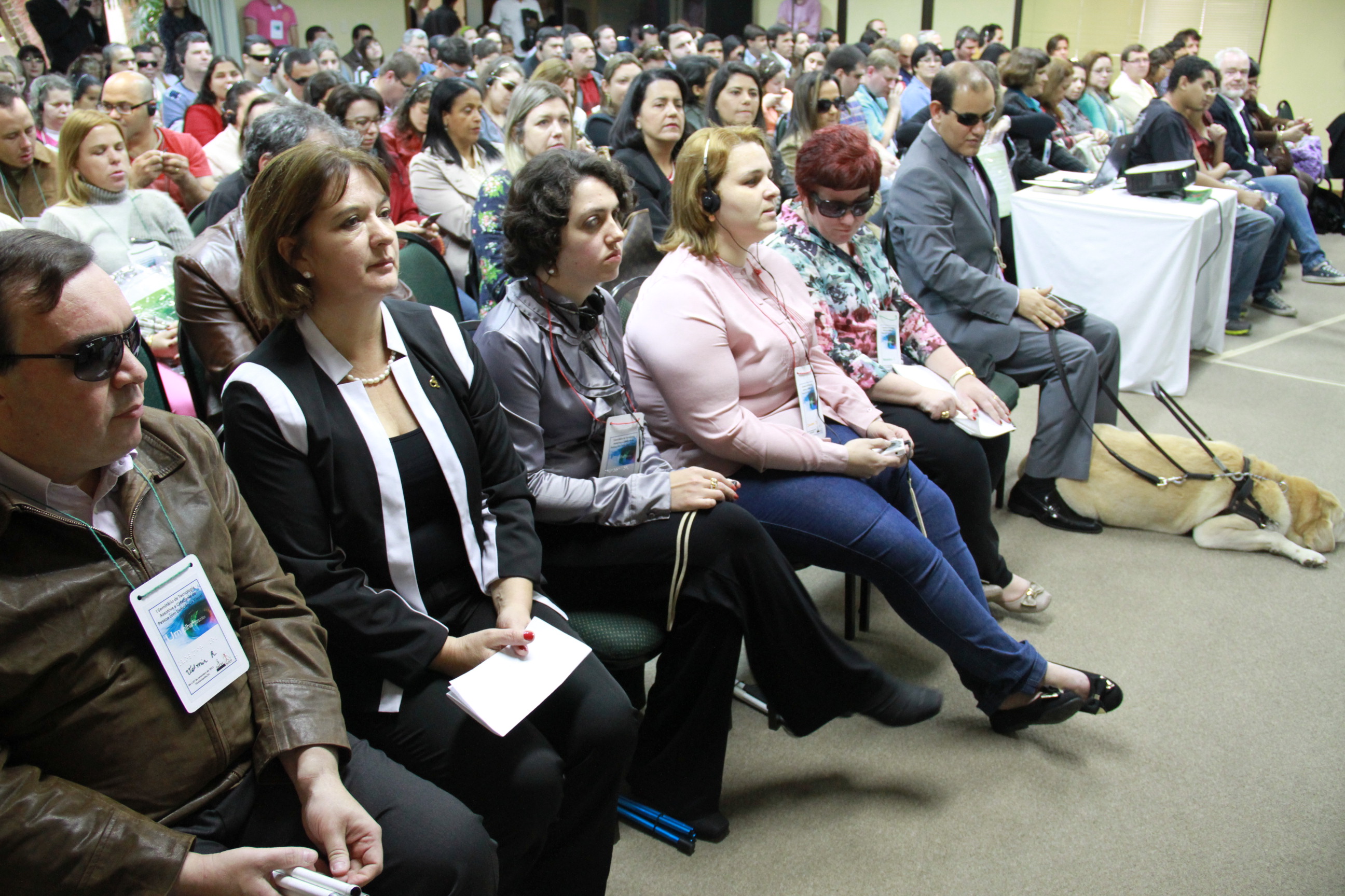 I Seminário de Tecnologia Assistida e Cidadania da Pessoa com Deficiência Visual. Foto: Miriam Zomer