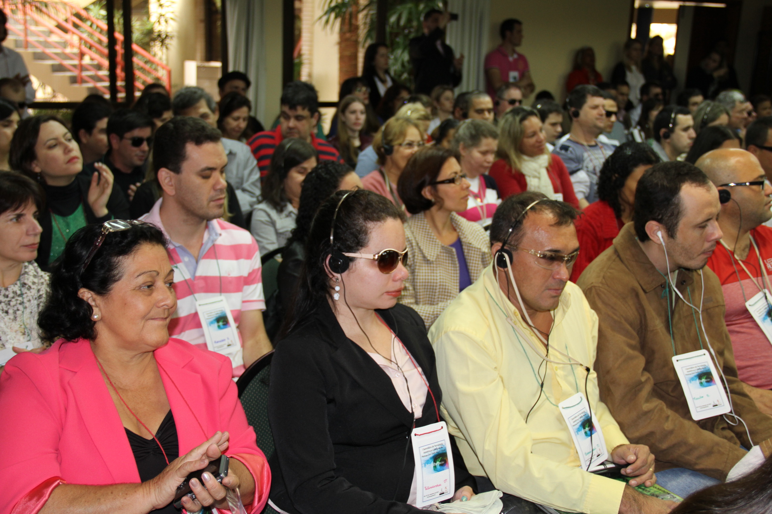 I Seminário de Tecnologia Assistida e Cidadania da Pessoa com Deficiência Visual. Foto: Miriam Zomer