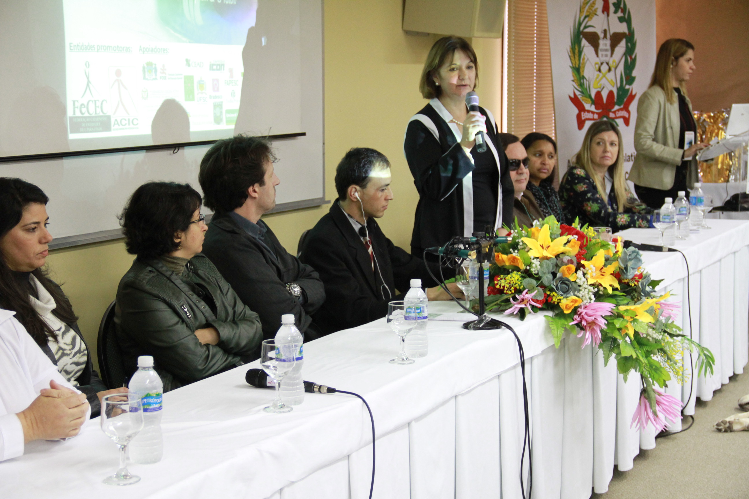 I Seminário de Tecnologia Assistida e Cidadania da Pessoa com Deficiência Visual. Foto: Miriam Zomer