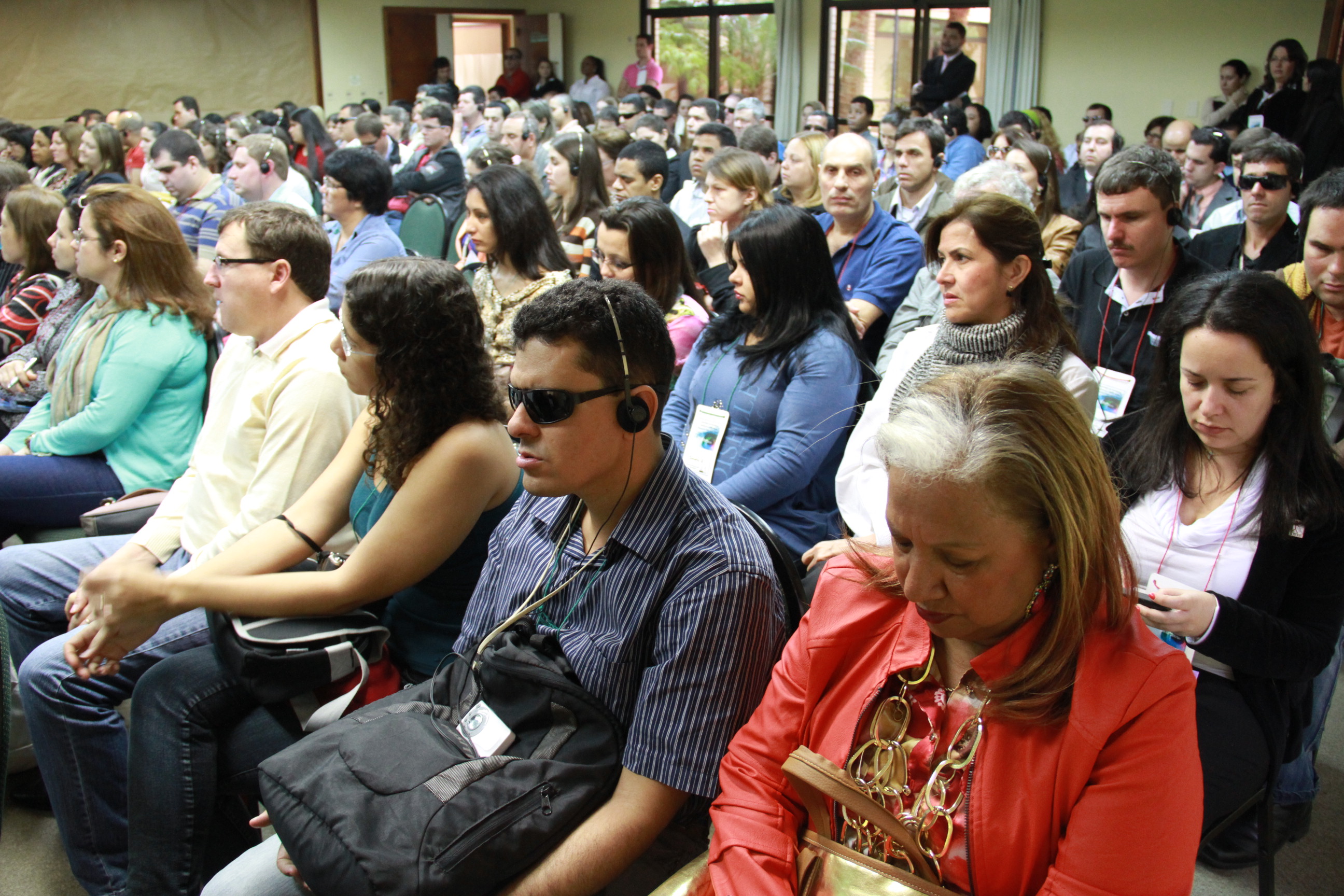 I Seminário de Tecnologia Assistida e Cidadania da Pessoa com Deficiência Visual. Foto: Miriam Zomer