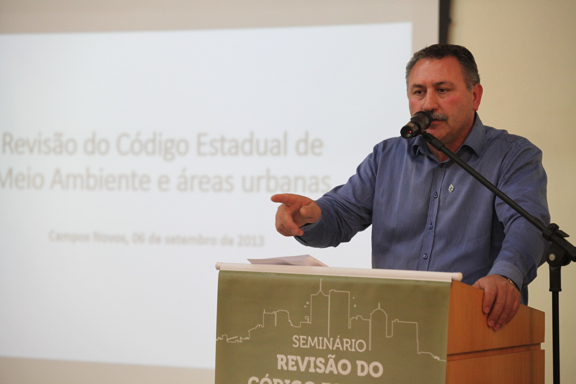 Prefeito de Concórdia - Nelson Cruz. Foto: Solon Soares