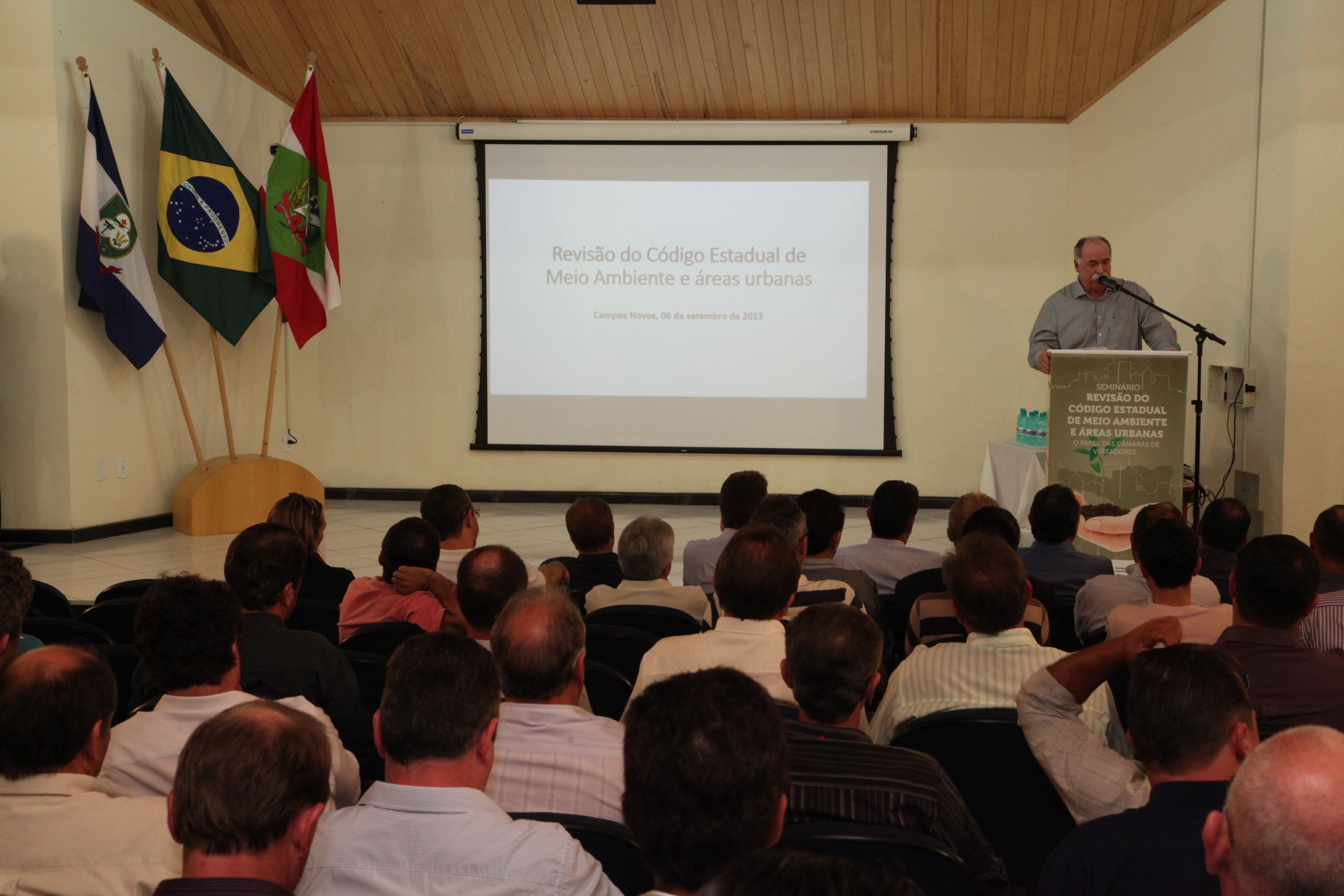 Seminário “Revisão do Código Estadual de Meio Ambiente e Áreas Urbanas