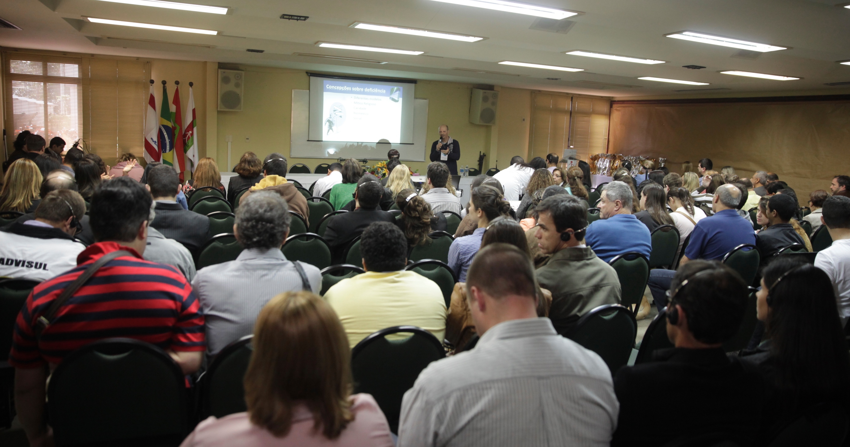 I Seminário de Tecnologia Assistida e Cidadania da Pessoa com Deficiência Visual. Foto: Carlos Kilian/AgênciaAL.