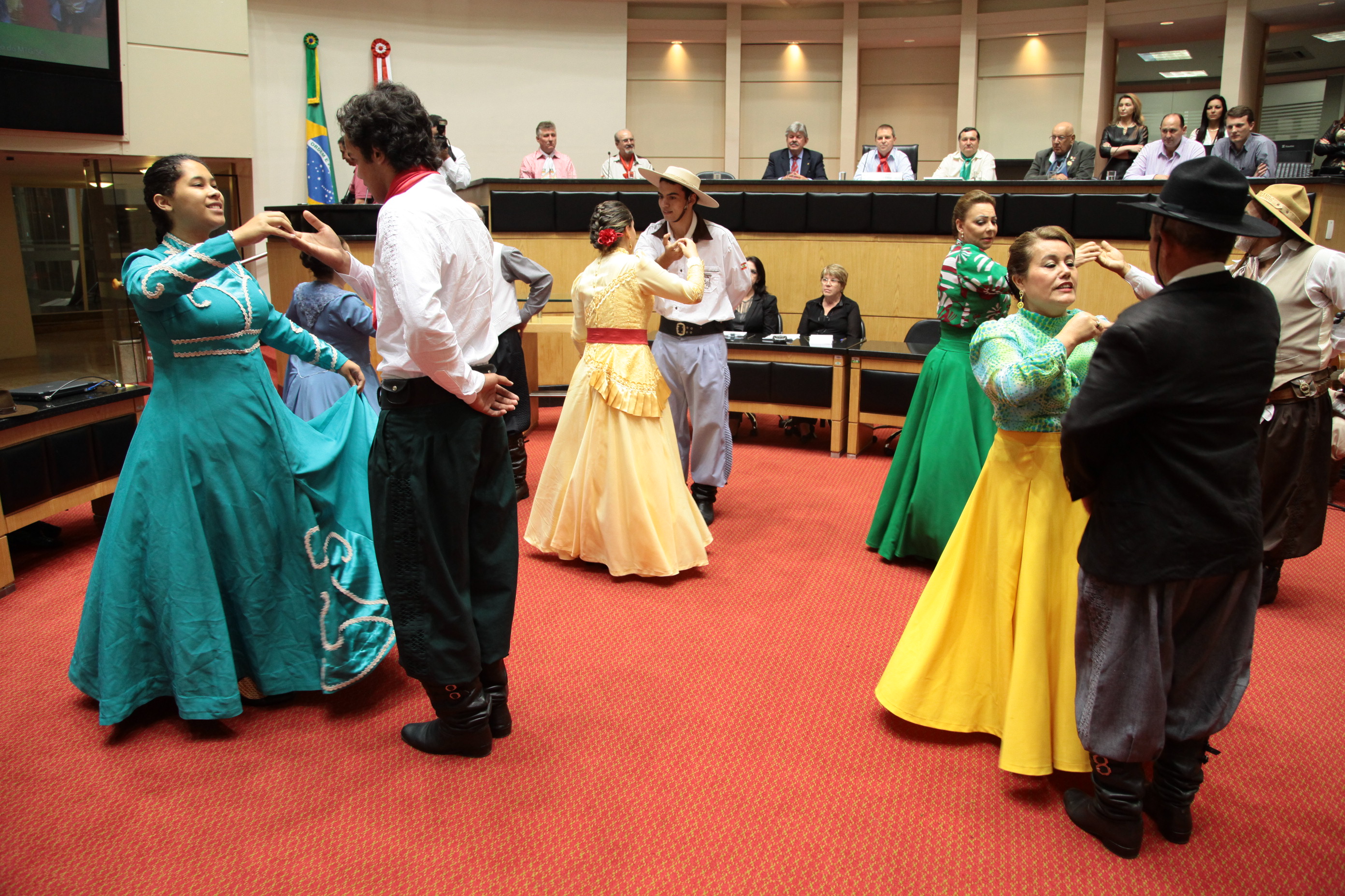 Sessão Especial em homenagem ao MTG/SC - Movimento Tradicionalista Gaúcho, pela passagem dos 40 anos de fundação. Fotos: Miriam Zomer/Agência AL