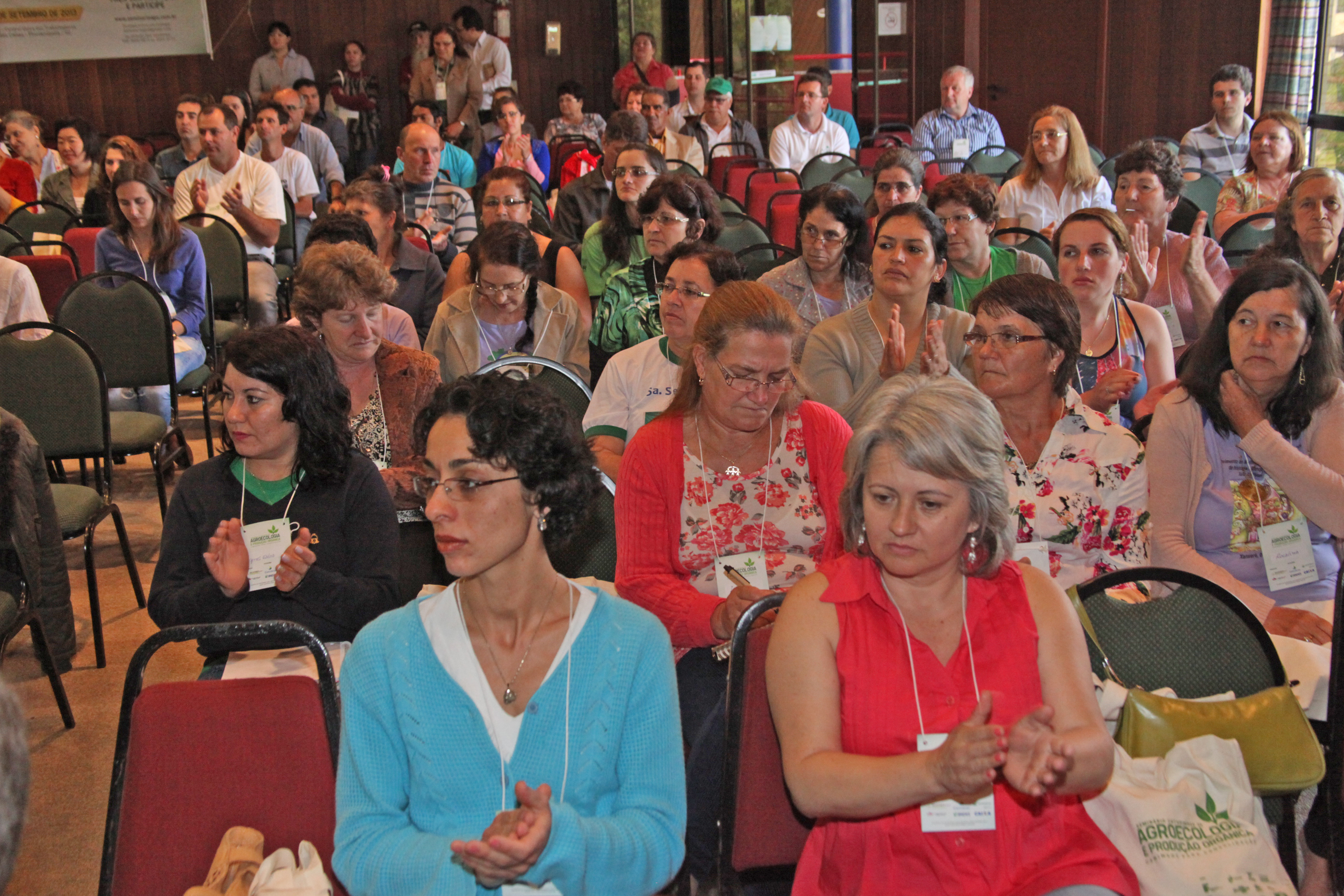 Seminário Catarinense de Agroecologia e Produção Orgânica. Foto: Fábio Queiroz / Agência AL