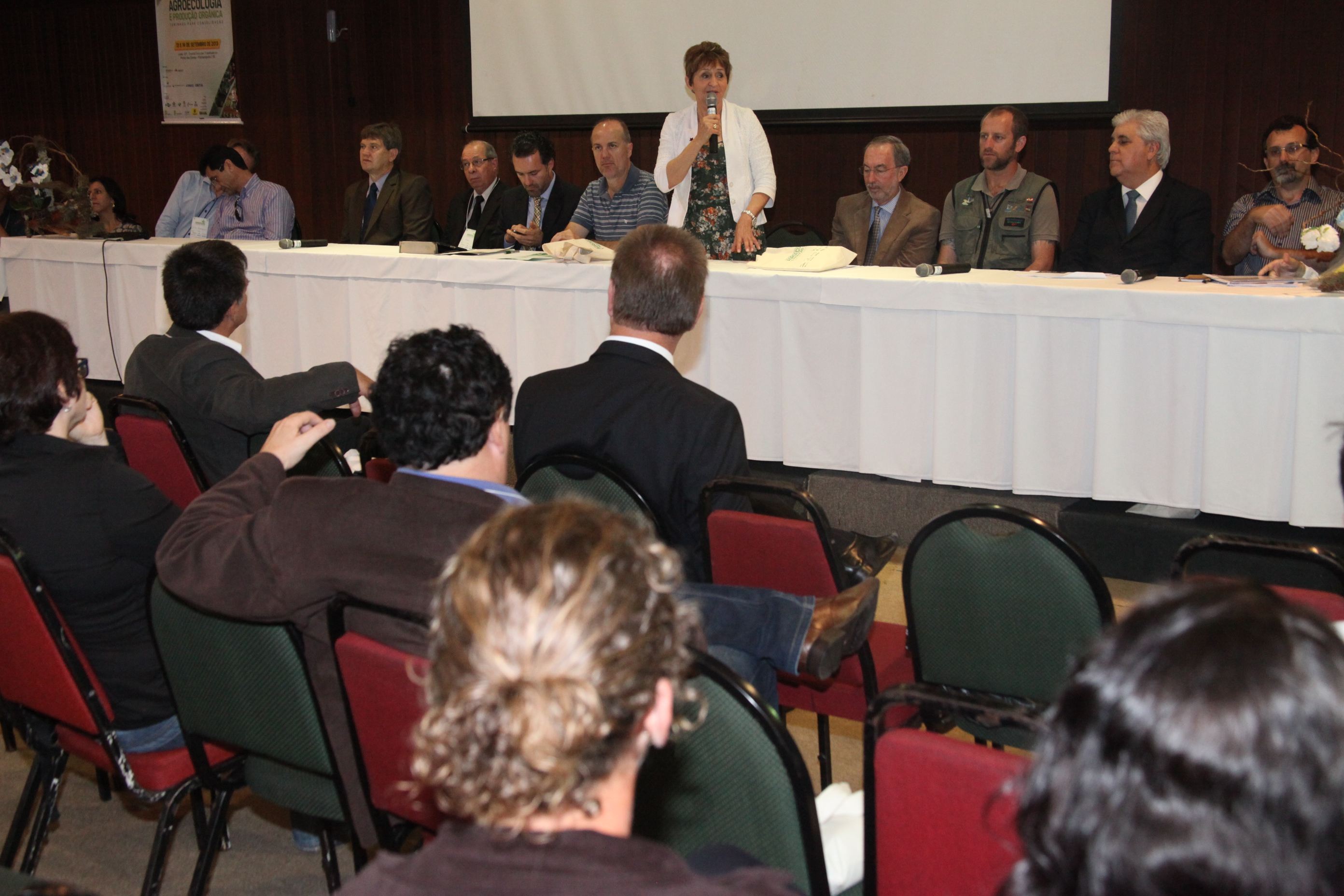 Seminário Catarinense de Agroecologia e Produção Orgânica. Foto: Fábio Queiroz / Agência AL