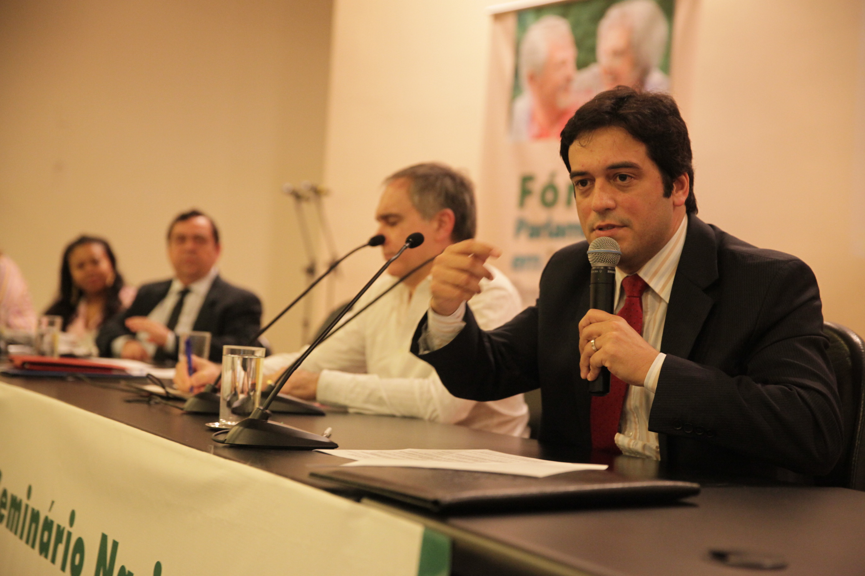 I Seminário Nacional Desafios do Envelhecimento na Sociedade Brasileira. Foto: Lucas Gabriel Diniz/Agência AL