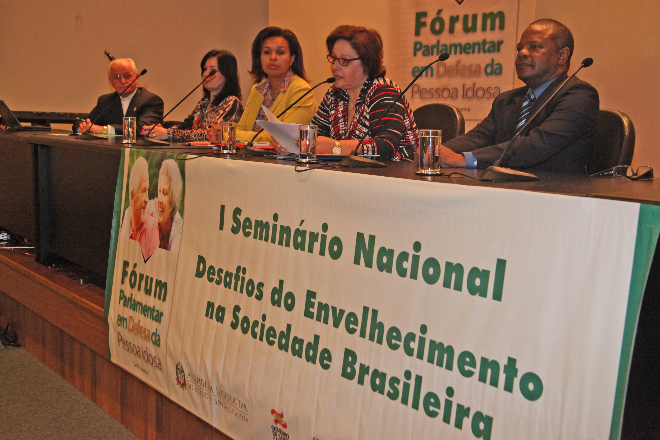 I Seminário Nacional Desafios do Envelhecimento na Sociedade Brasileira. Foto: Fábio Queiroz/Agência AL