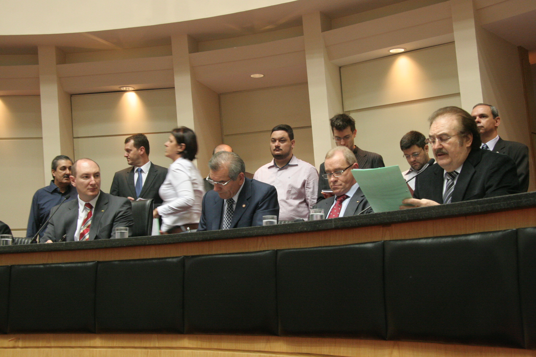 Reunião da Comissão de Constituição e Justiça. Foto: Eduardo Guedes de Oliveira/Agência AL