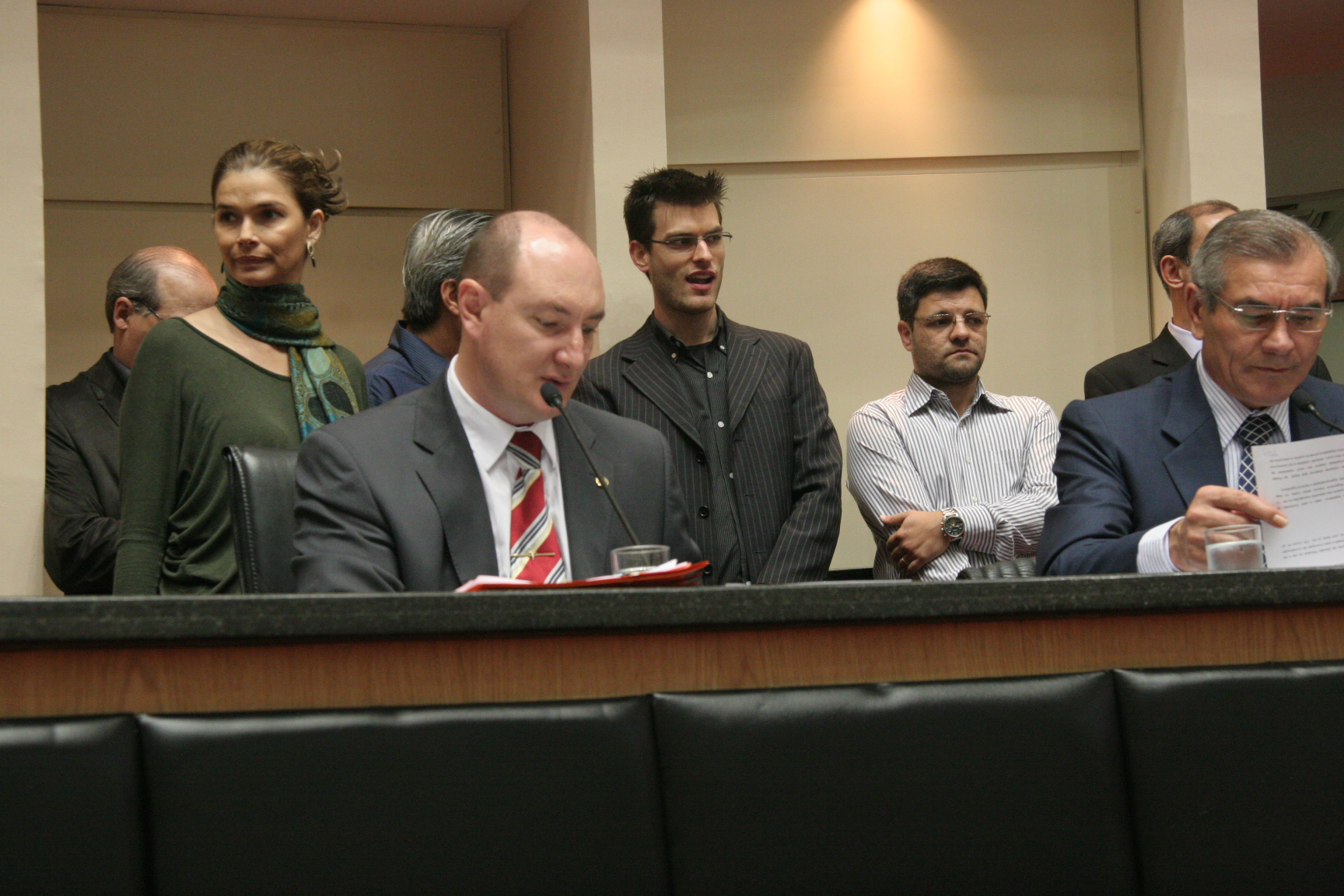 Reunião da Comissão de Constituição e Justiça. Foto: Eduardo Guedes de Oliveira/Agência AL