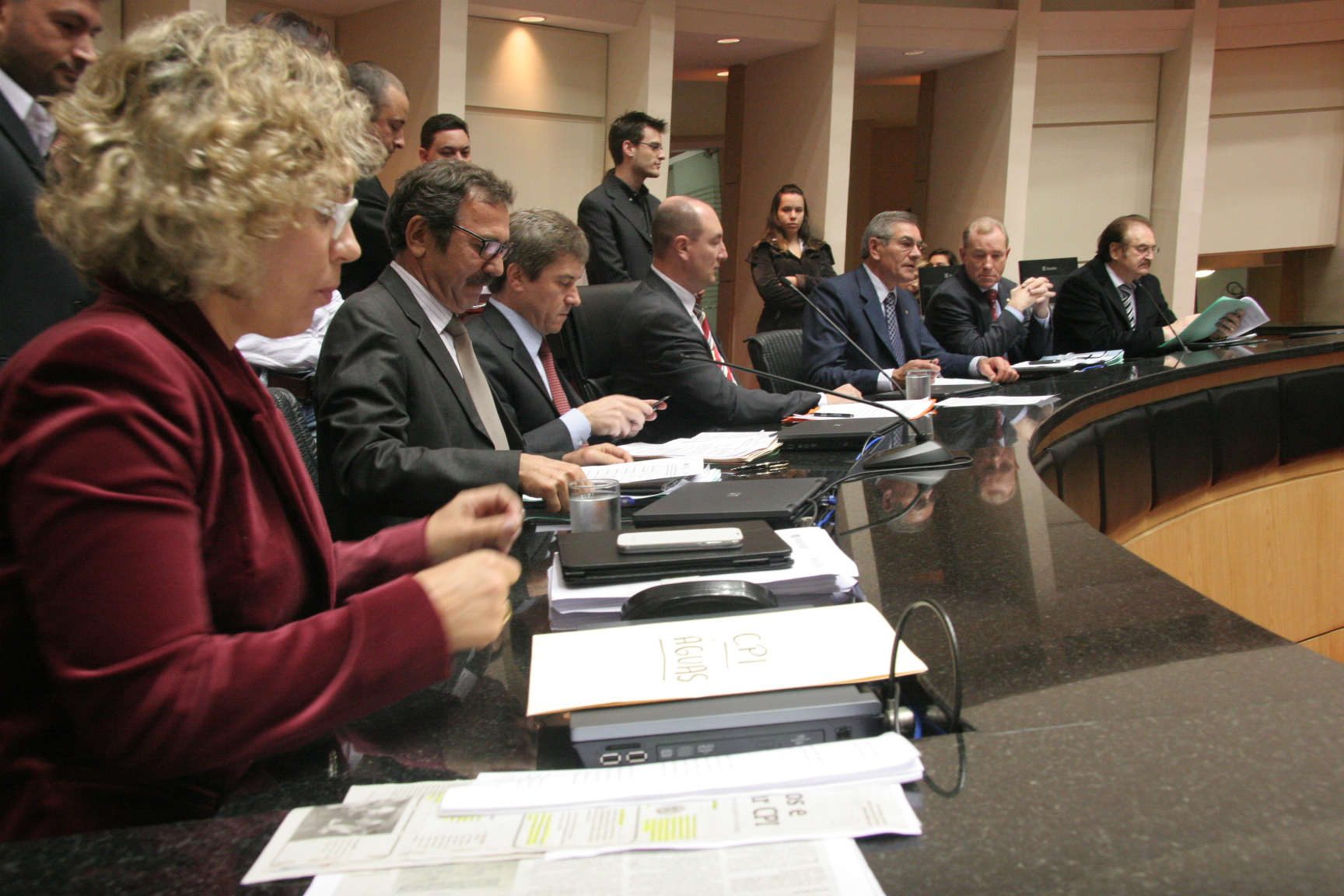 Reunião da Comissão de Constituição e Justiça. Foto: Eduardo Guedes de Oliveira/Agência AL