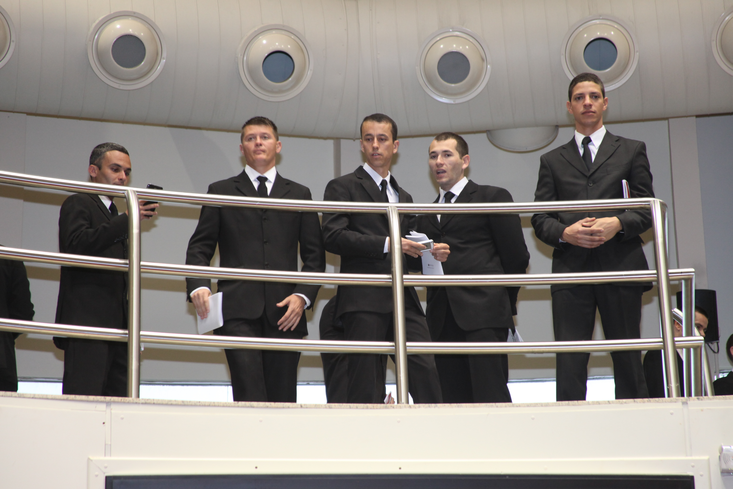 Cadetes da Polícia Militar visitam a Assembleia Legislativa de Santa Catarina. Foto: Fábio Queiroz