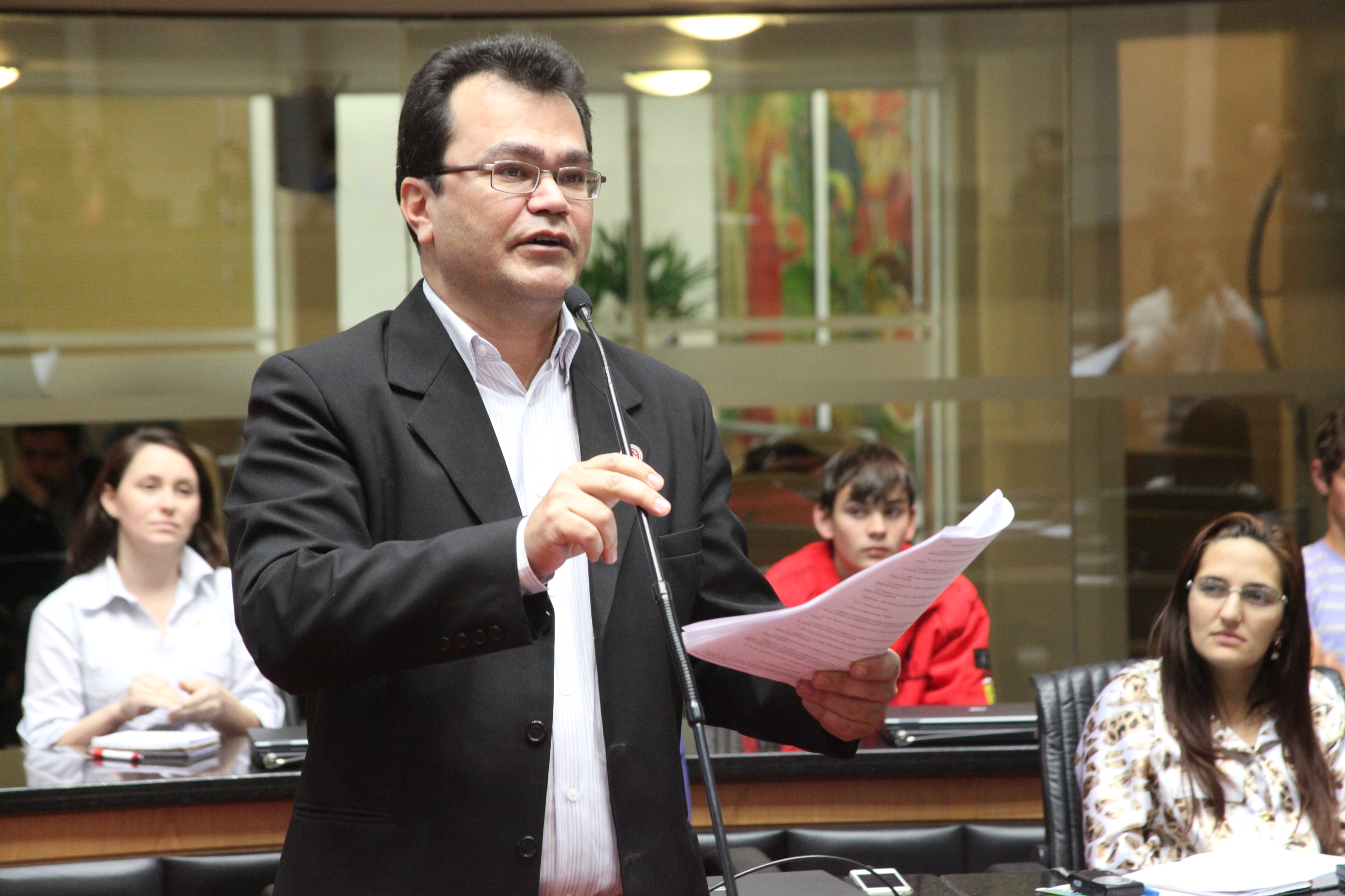 Comissão de Direitos Humanos promove audiência pública para debater o Estatuto Nacional da Juventude. Foto: Fábio Queiroz/Agência AL