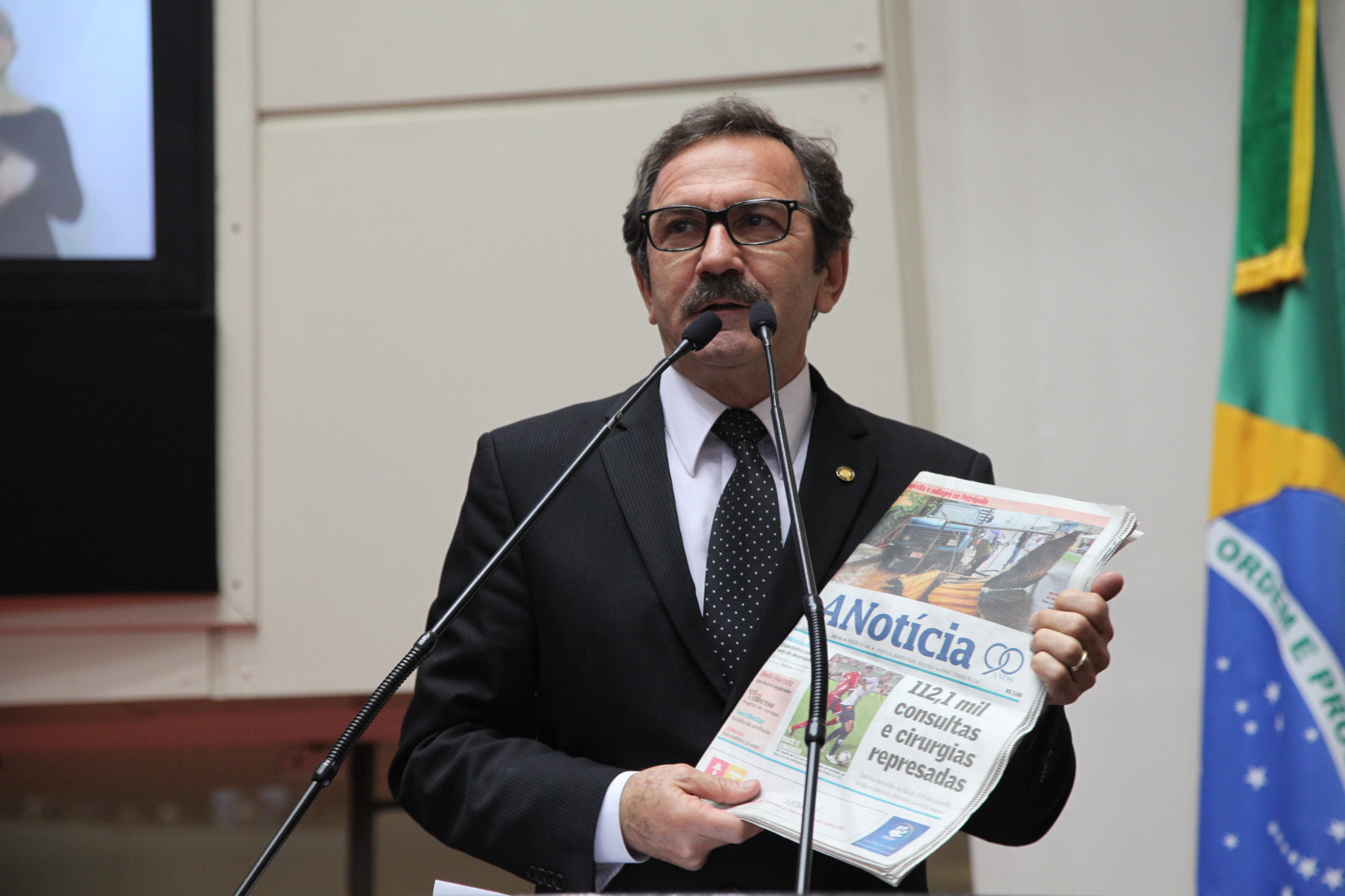 Sessão Plenária - Deputado Serafim Venzon -Foto Solon Soares / Agência AL