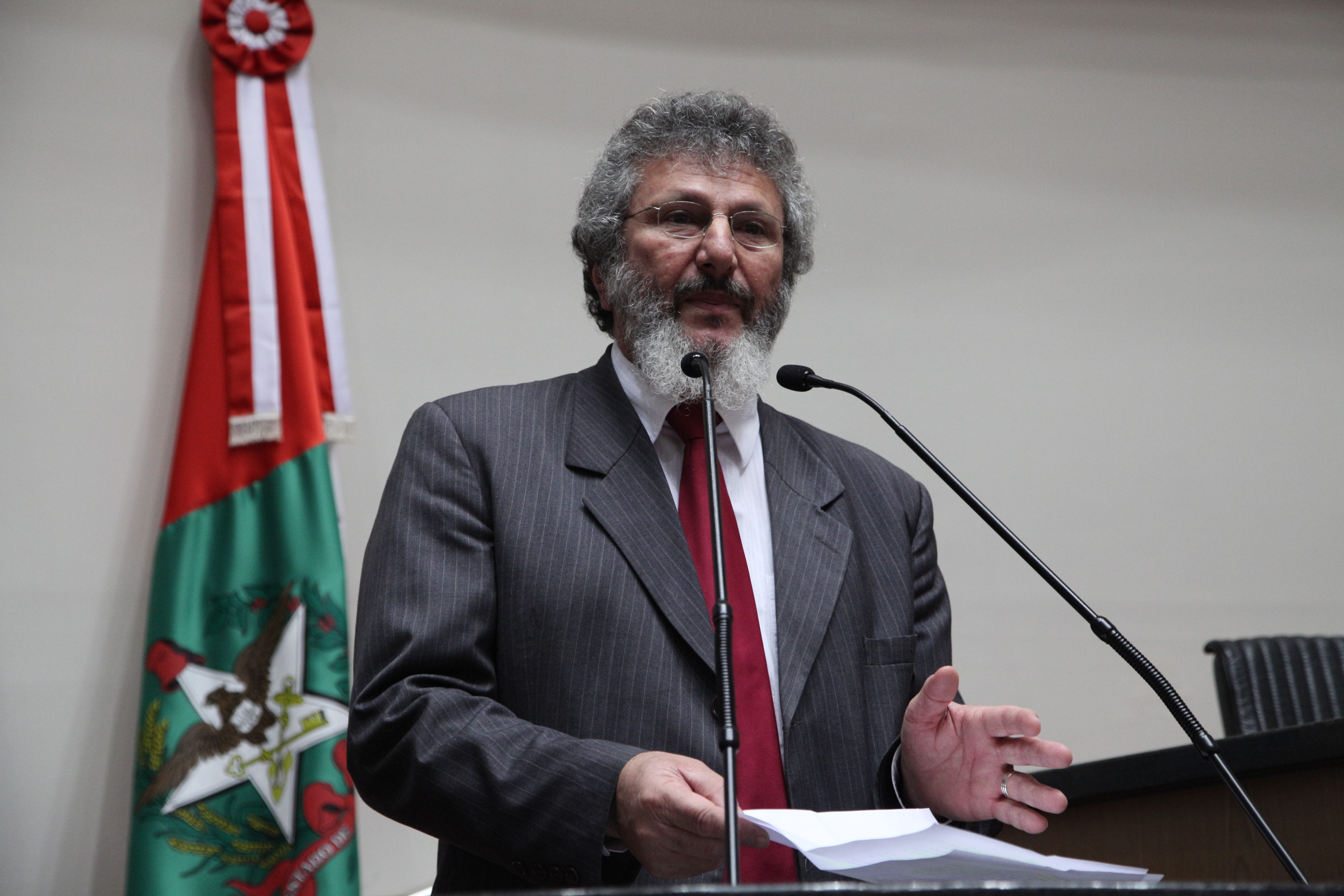 Sessão Plenária - Deputado Padre Pedro Baldissera - Foto Solon Soares / Agência AL